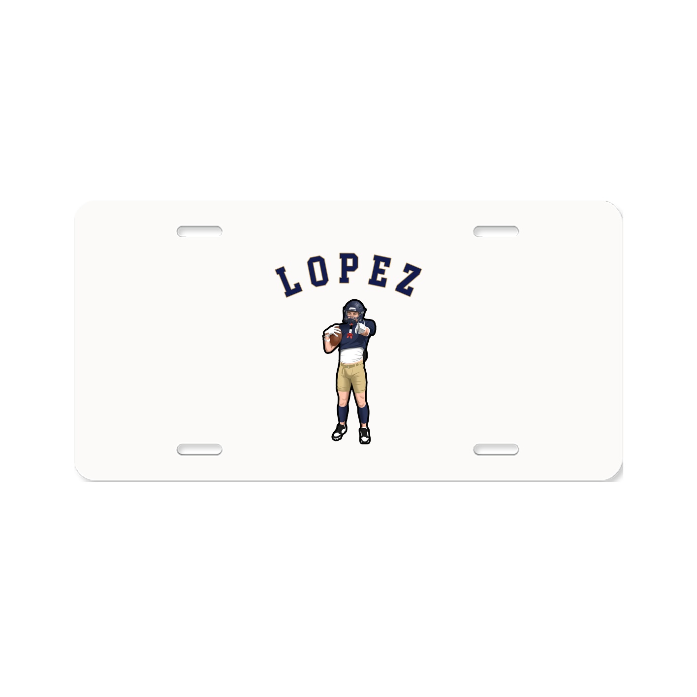 License Plate — Shirsey Arch in Classic