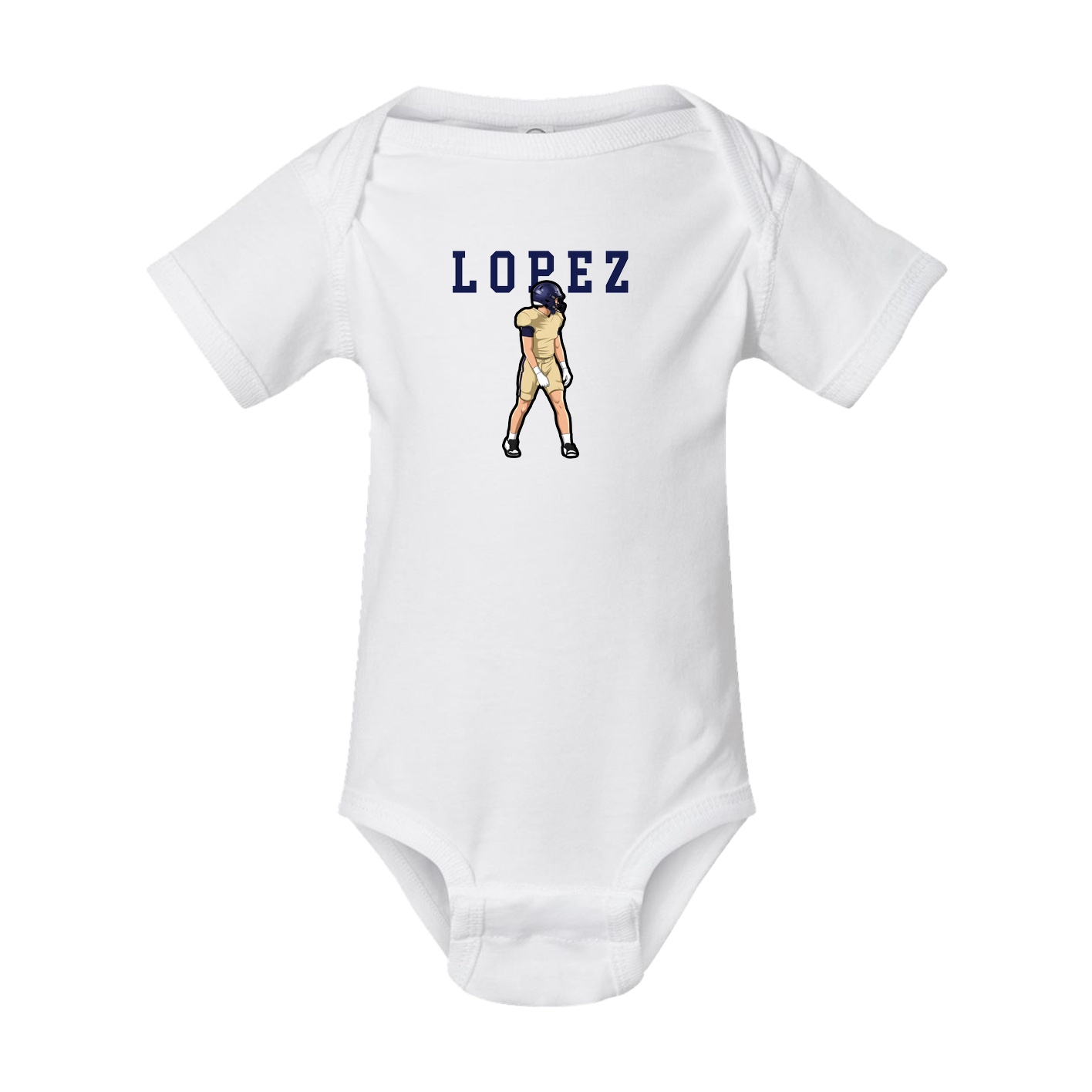 Baby Onesie — Shirsey in White