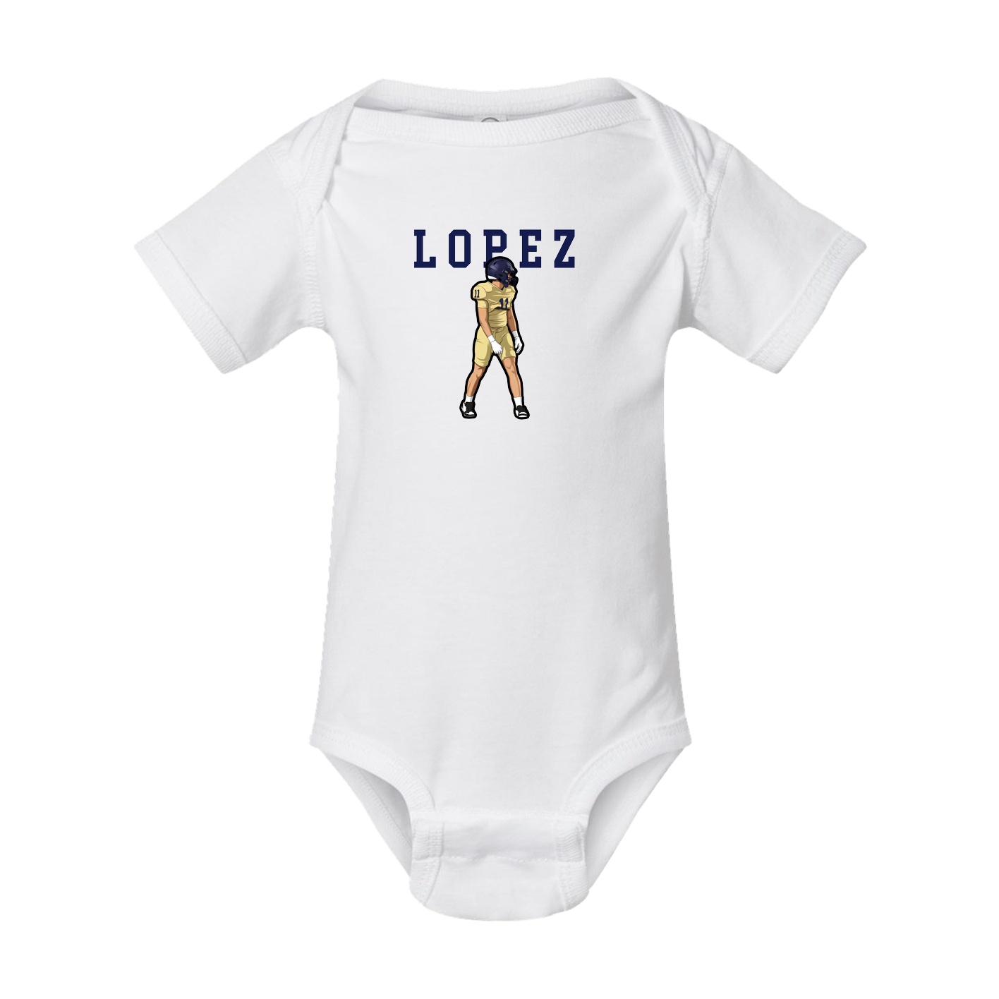 Baby Onesie — Shirsey in White