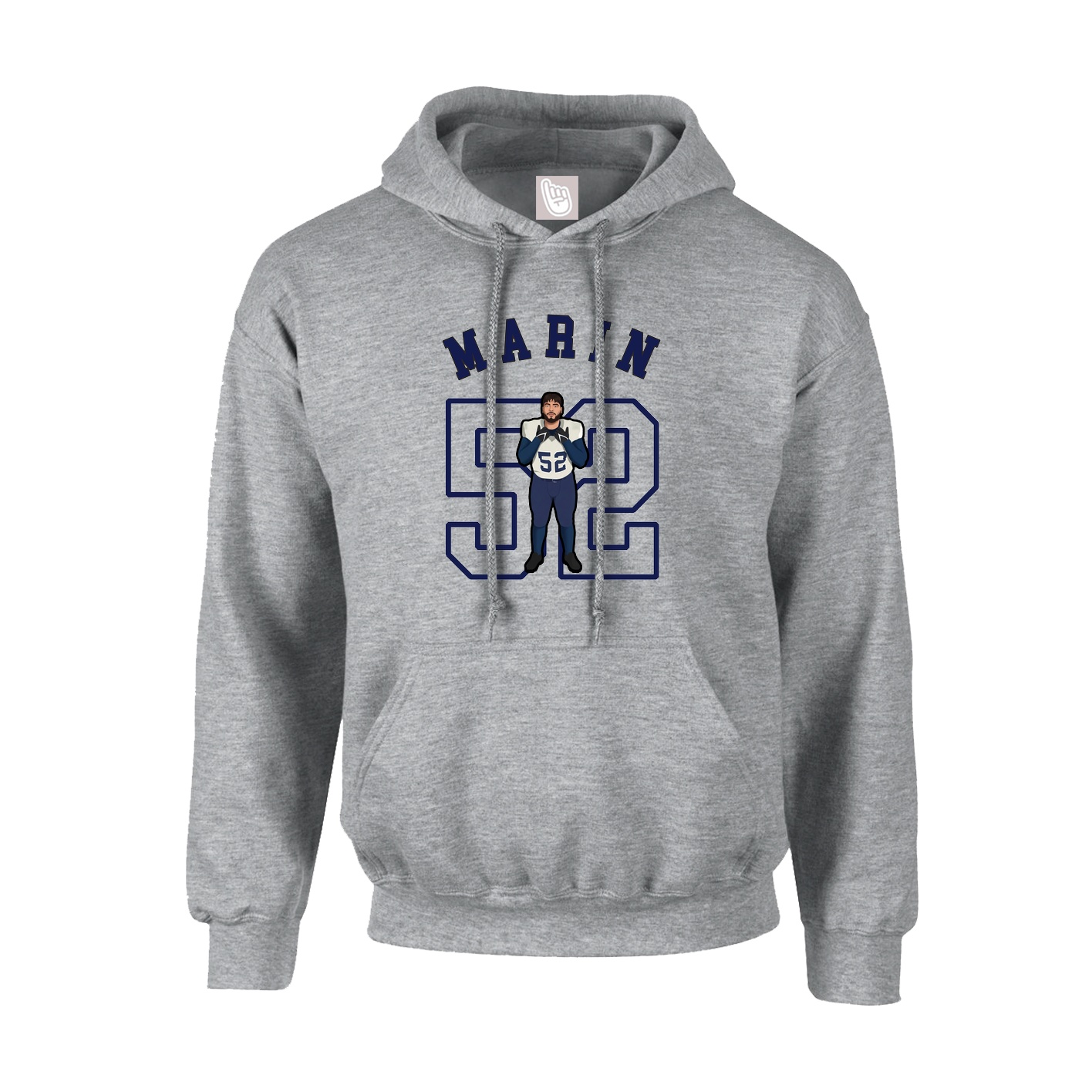 Youth Hoodie — Shirsey Arch in Grey