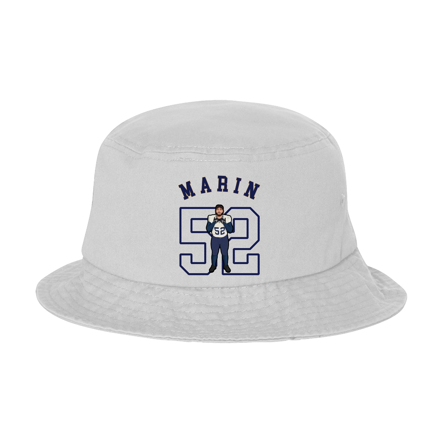 Bucket Cap — Shirsey Arch in White