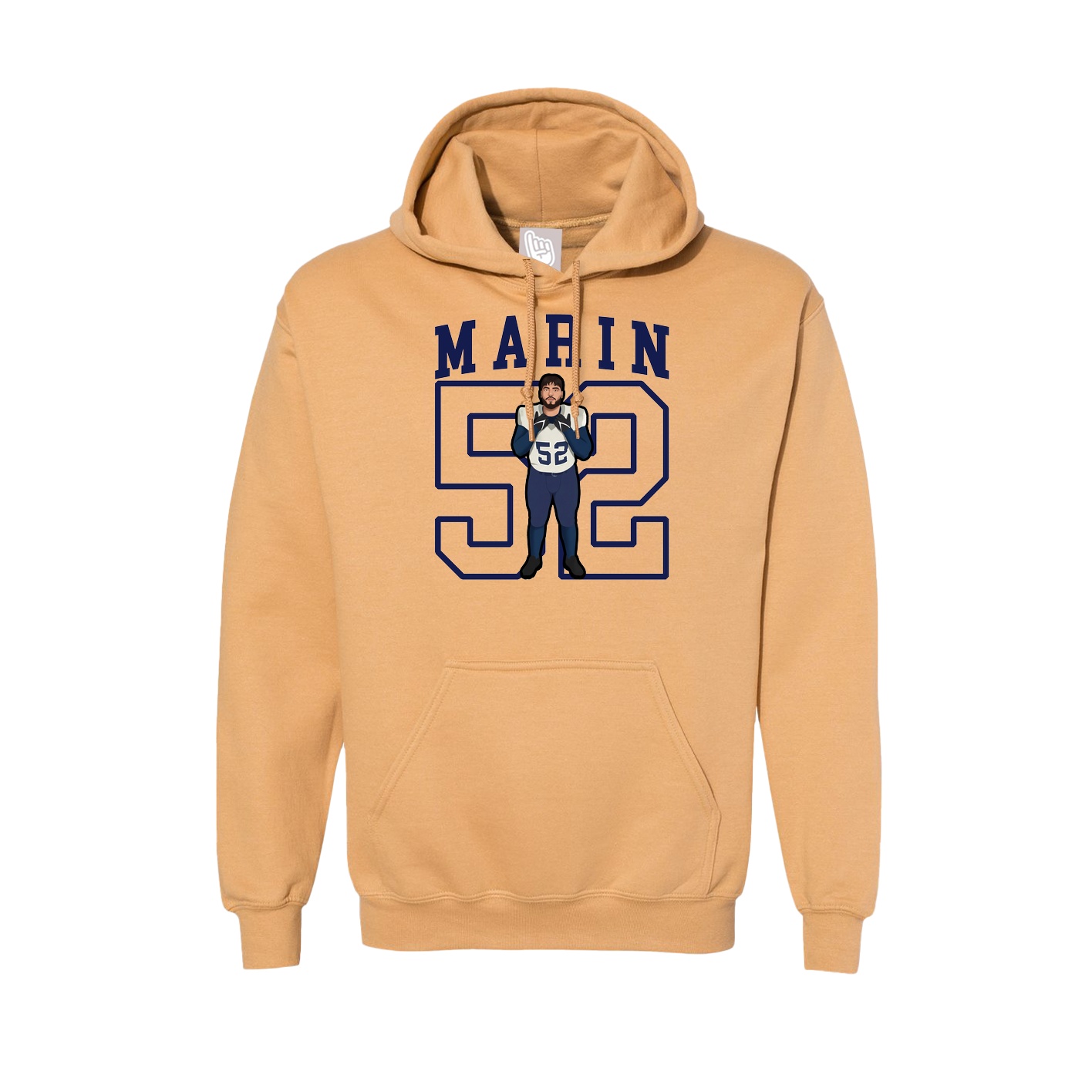 Hoodie — Shirsey in Vegas Gold