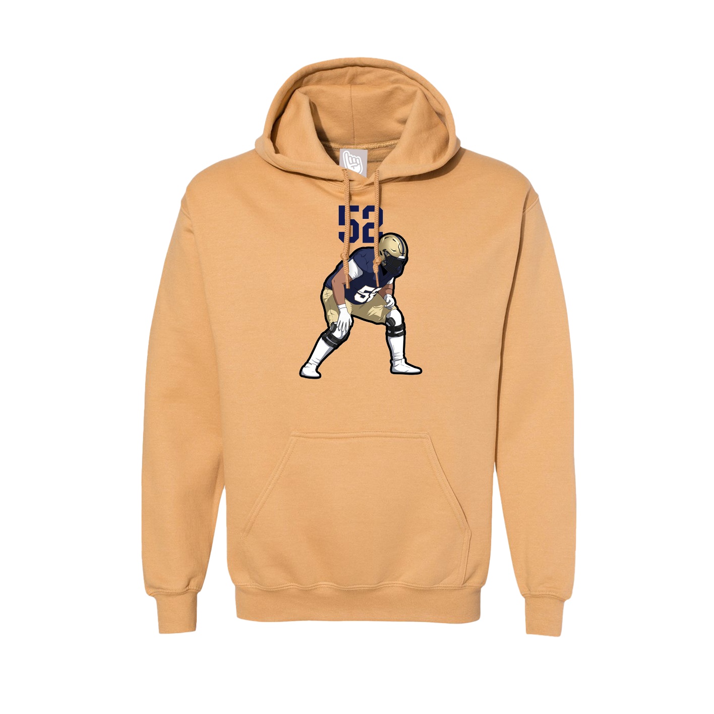 Hoodie — Number Top in Vegas Gold