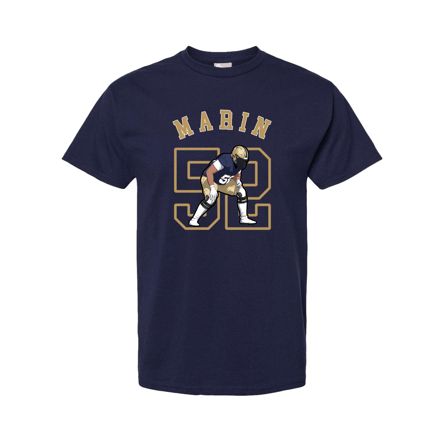 Youth Tee — Shirsey Arch in Navy