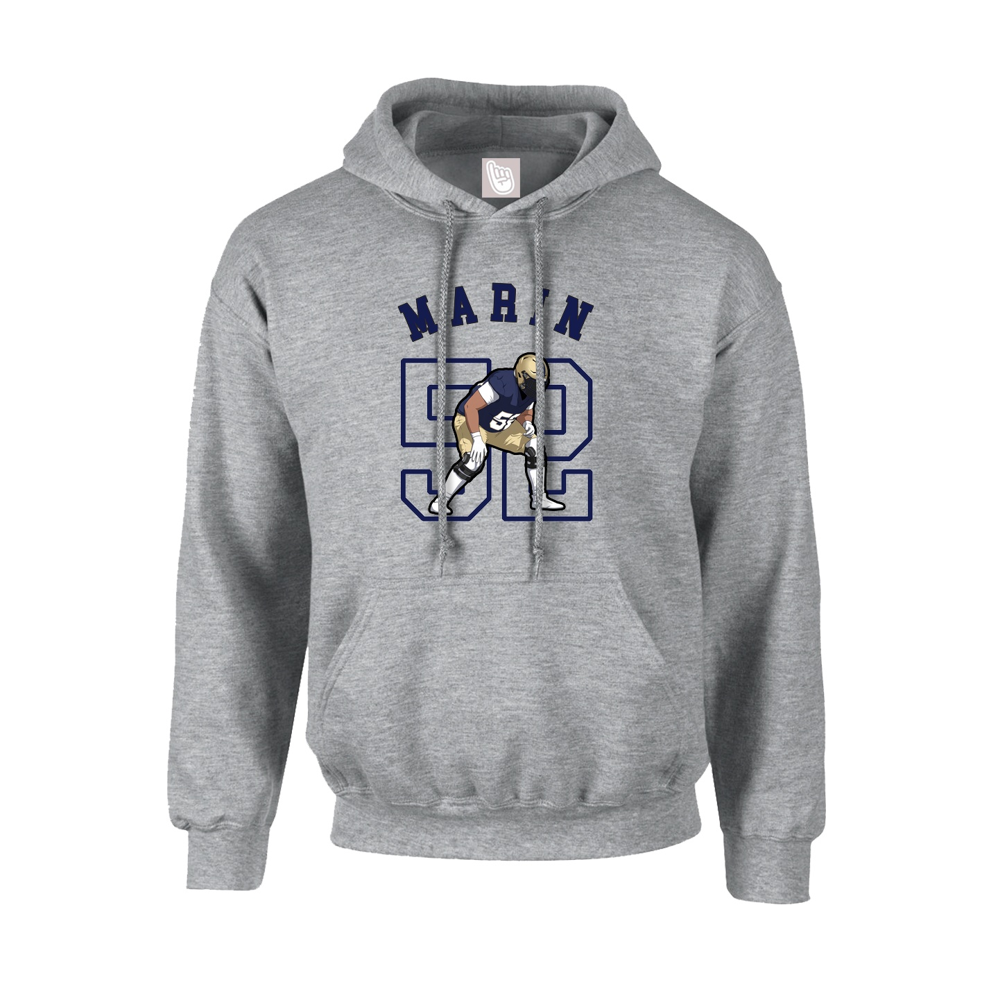 Hoodie — Shirsey Arch in Grey