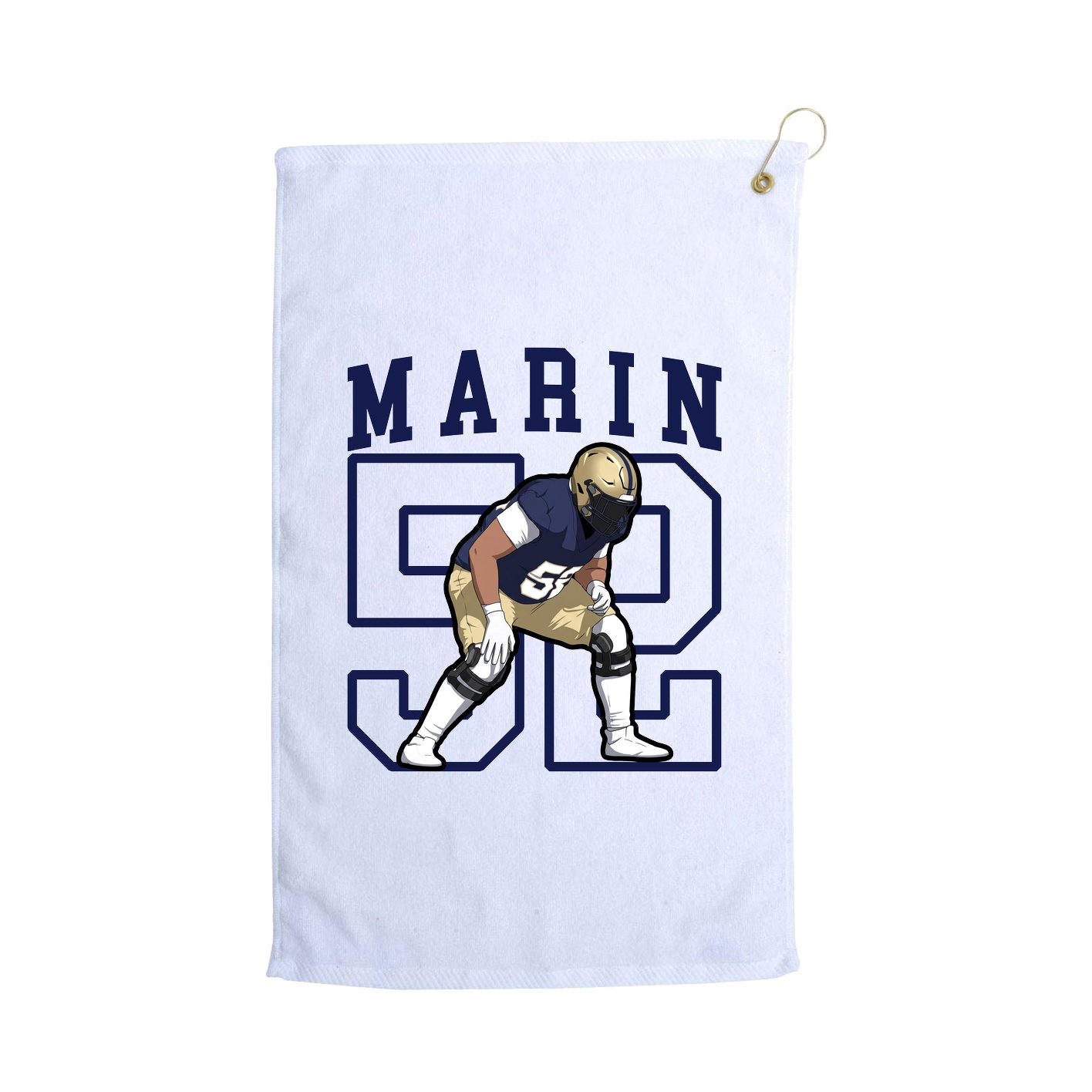 Golf Towel — Shirsey in White