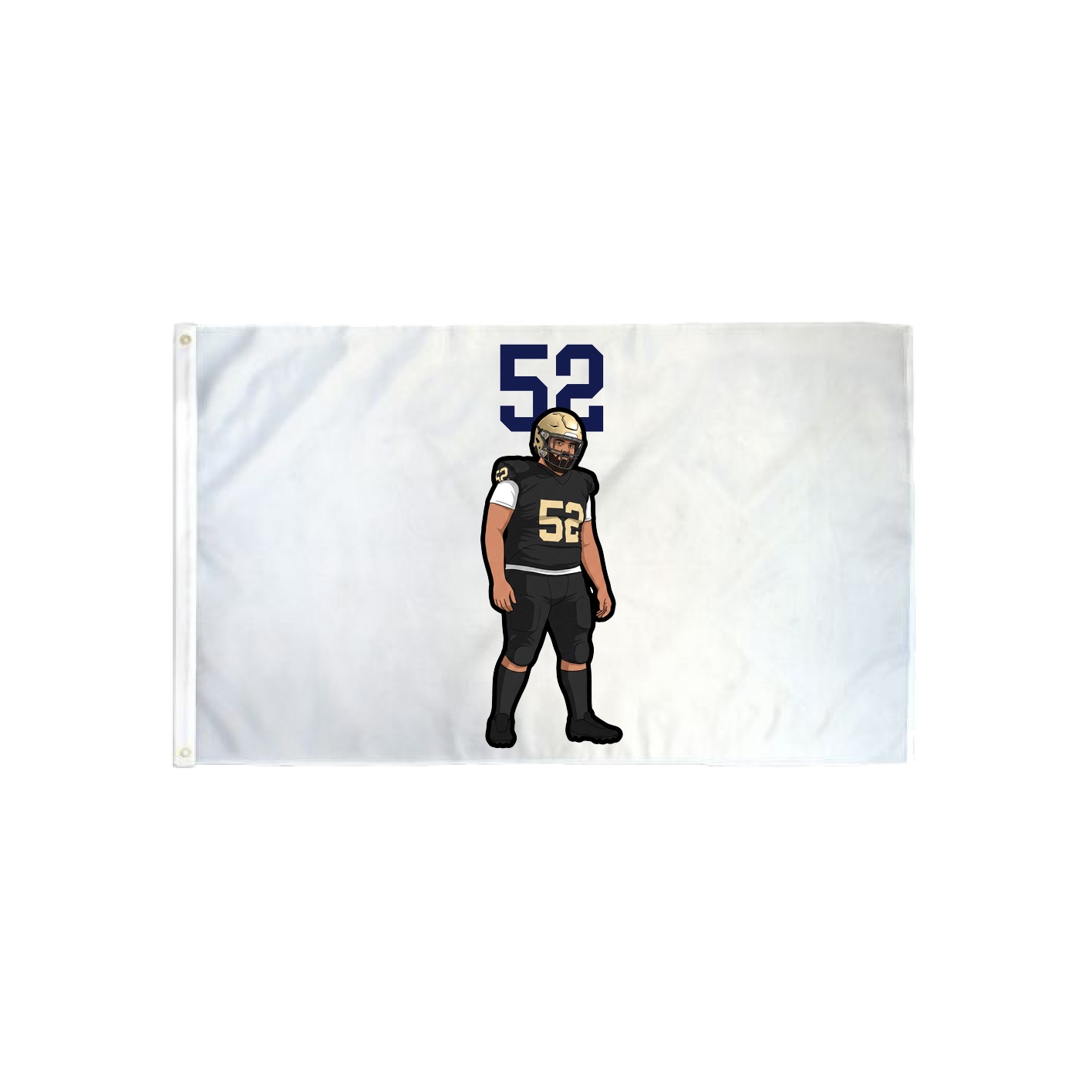 3x5 Flag — Number Top in Classic