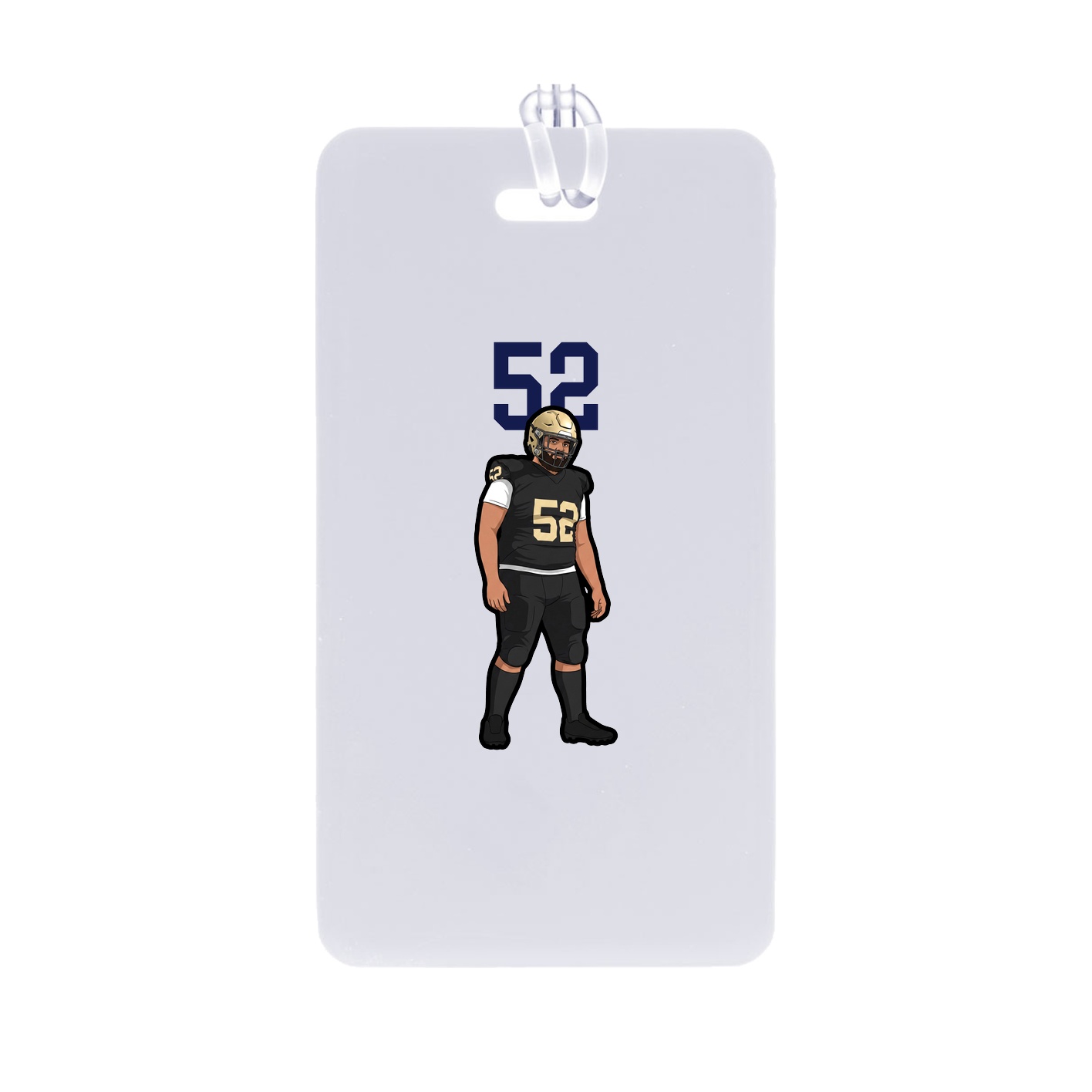 Bag Tag — Number Top in Classic