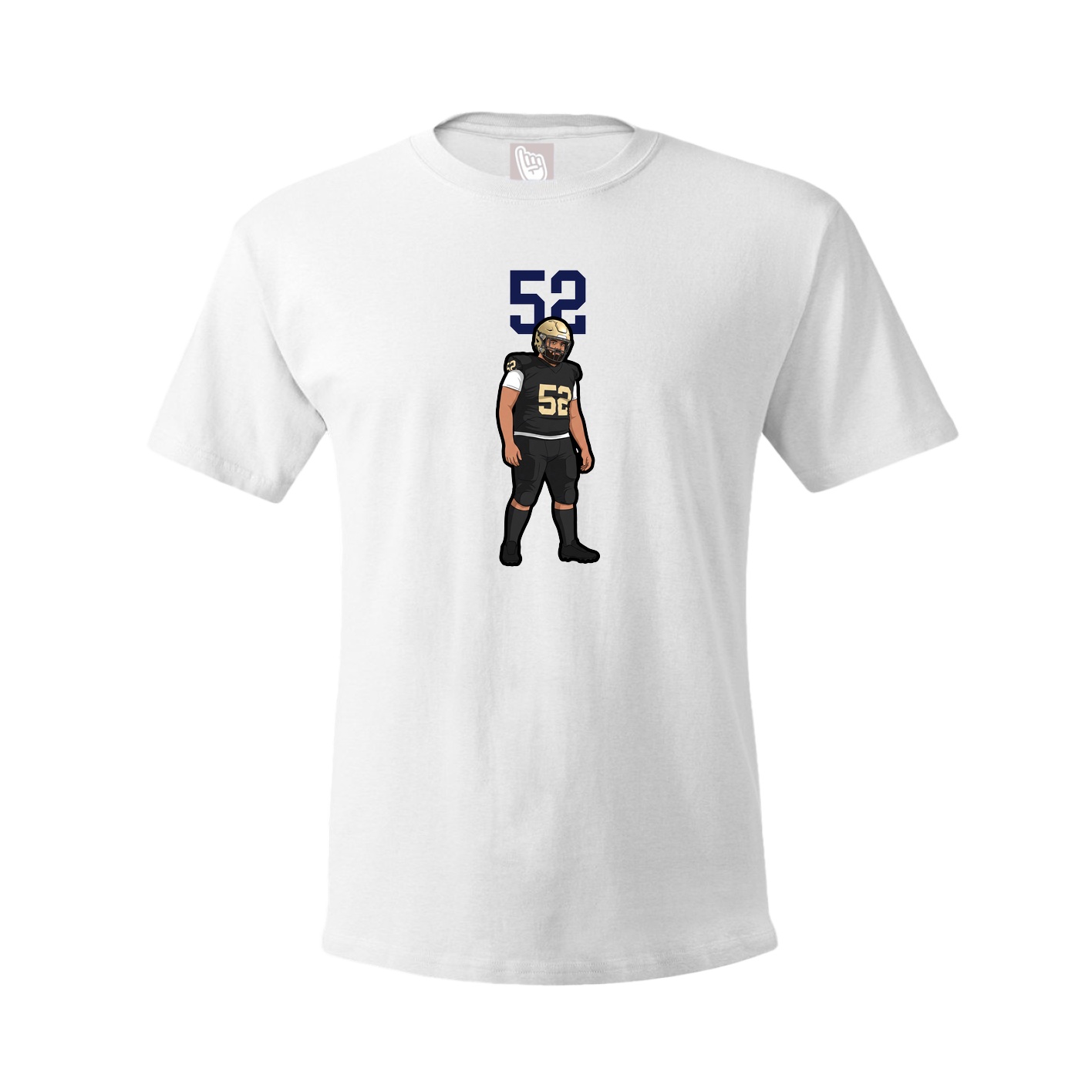 Tee — Number Top in White