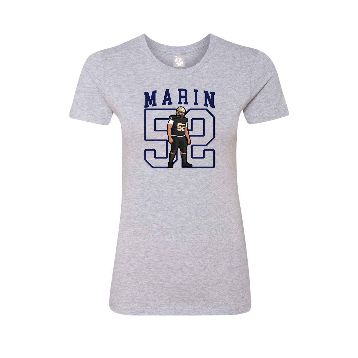 Womens Tee — Shirsey in Grey