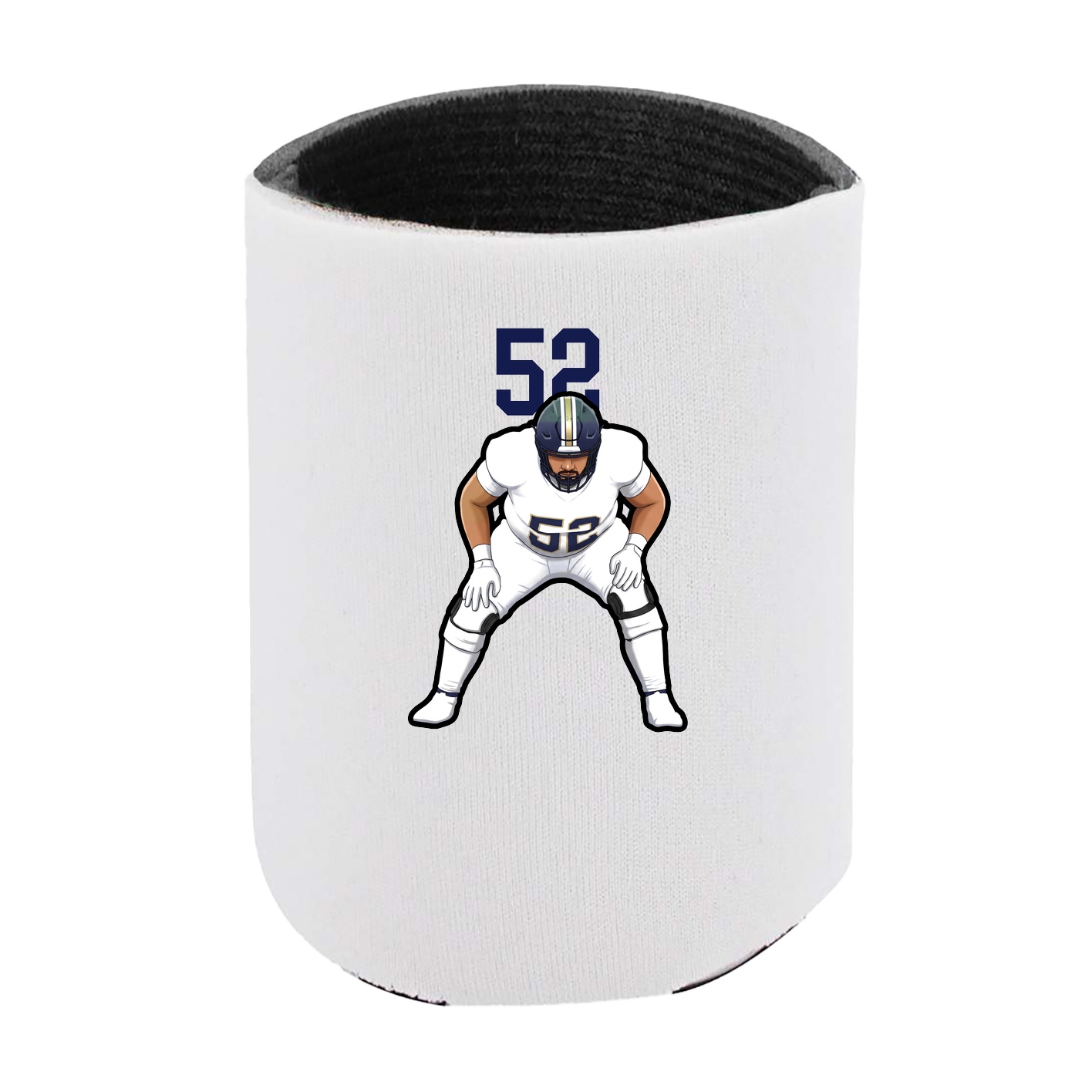 Can Holder — Number Top in White