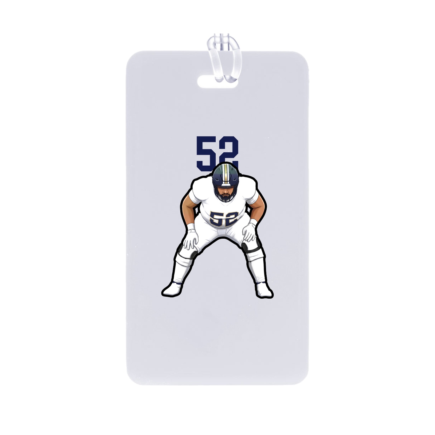 Bag Tag — Number Top in Classic