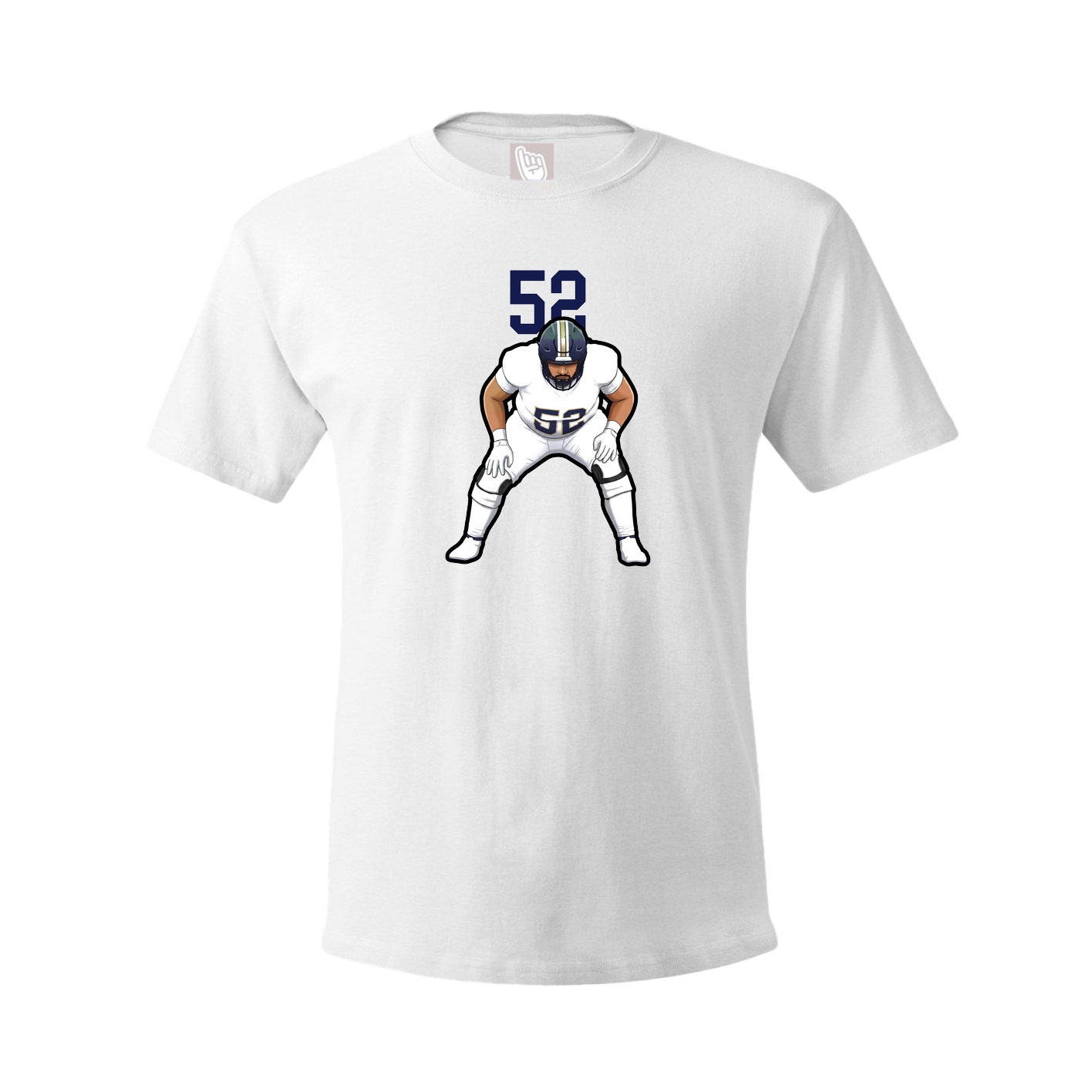 Tee — Number Top in White