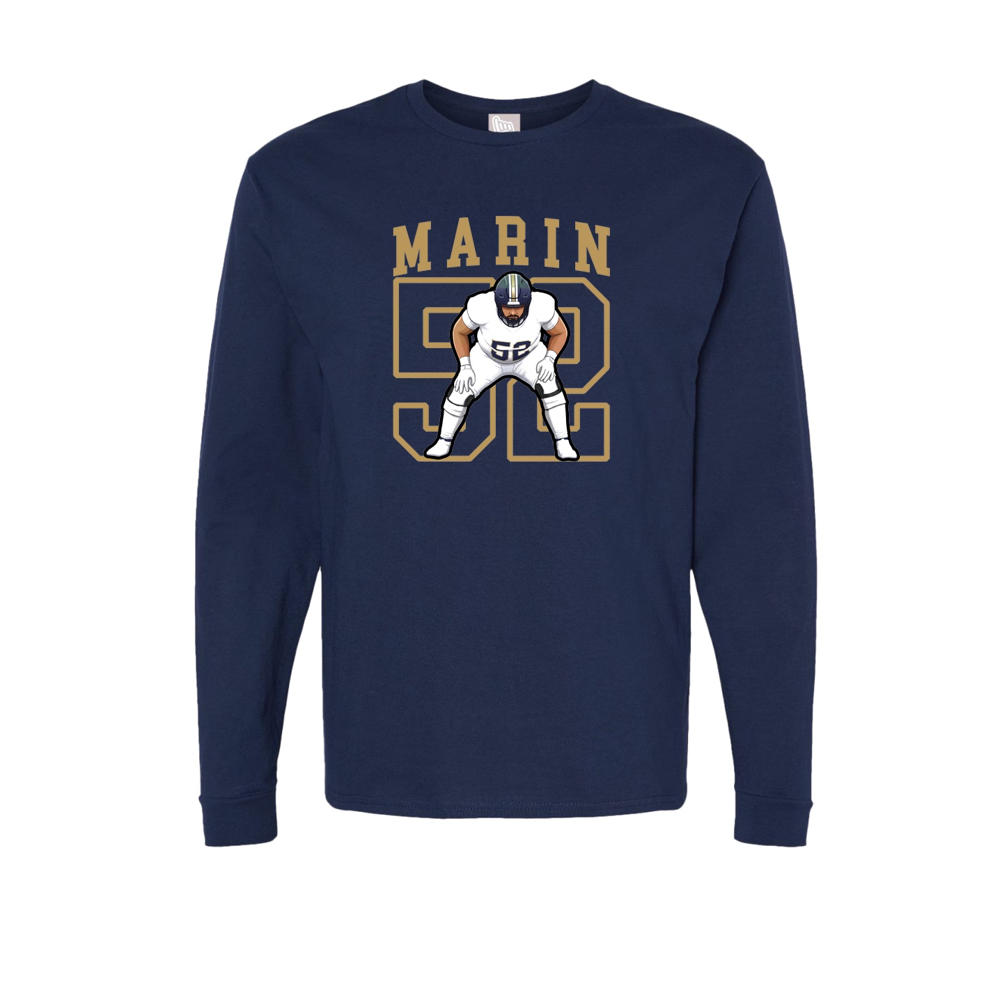 Long Sleeve Tee — Shirsey in Navy