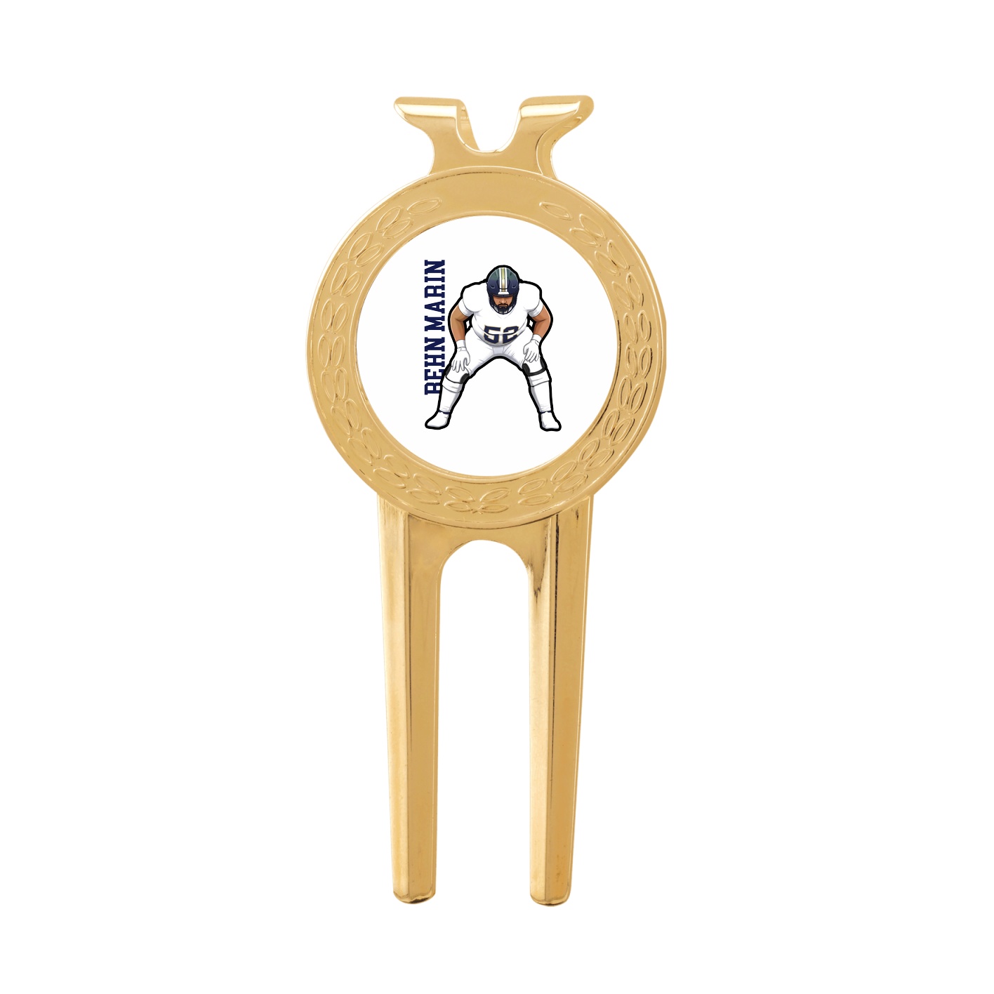 Divot Tool with Ball Marker — Name Vertical in Classic