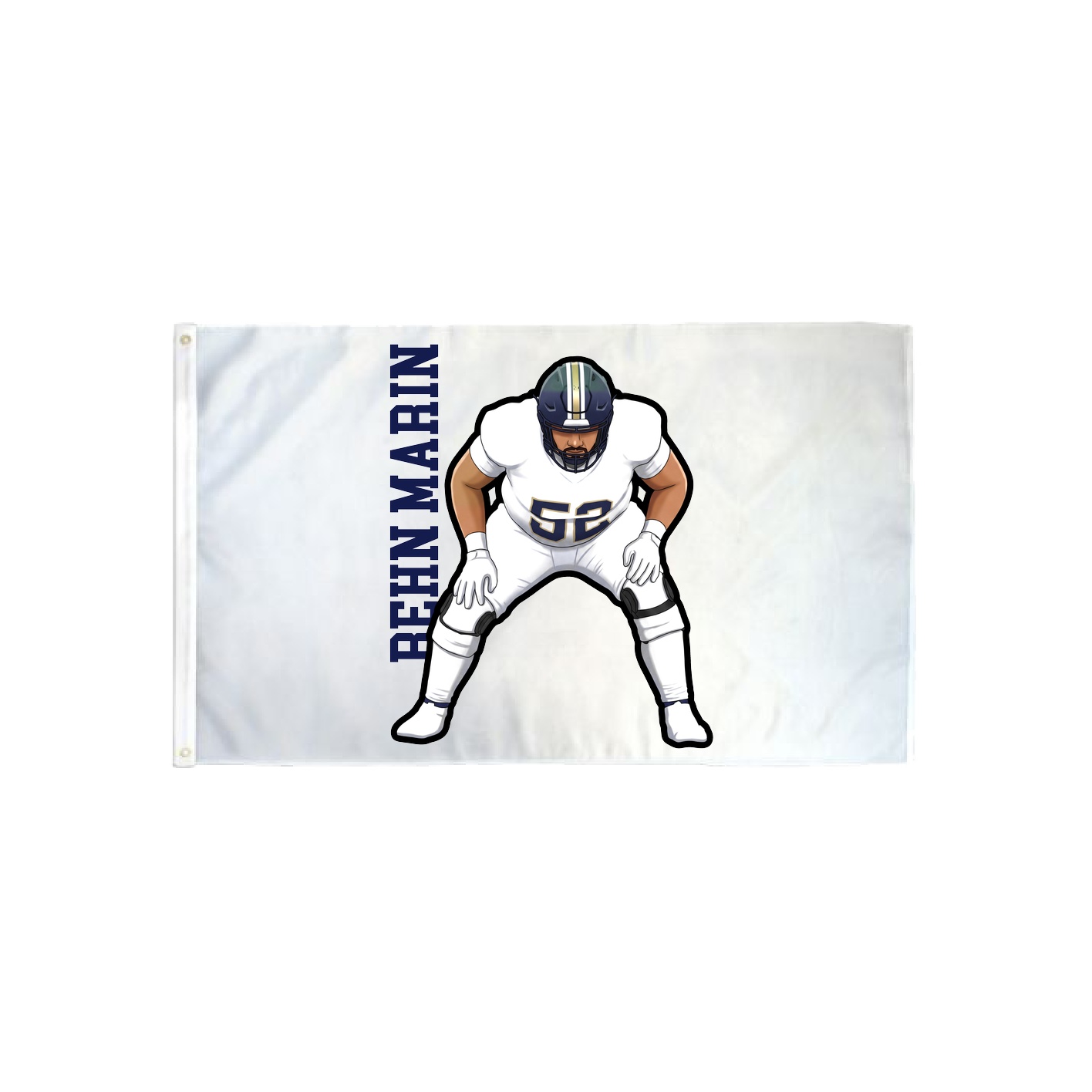 3x5 Flag — Name Vertical in Classic