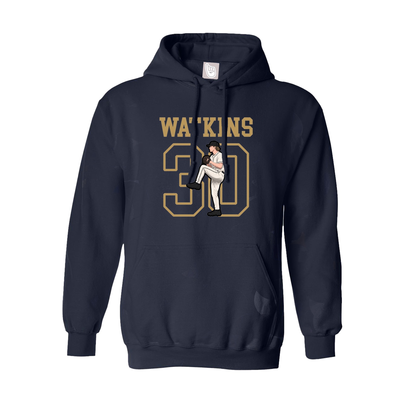 Youth Hoodie — Shirsey in Navy