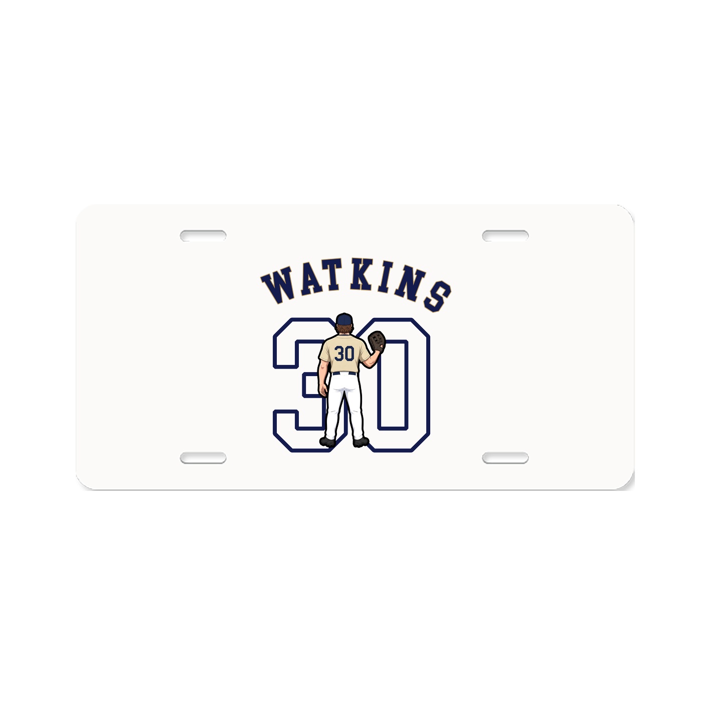 License Plate — Shirsey Arch in Classic