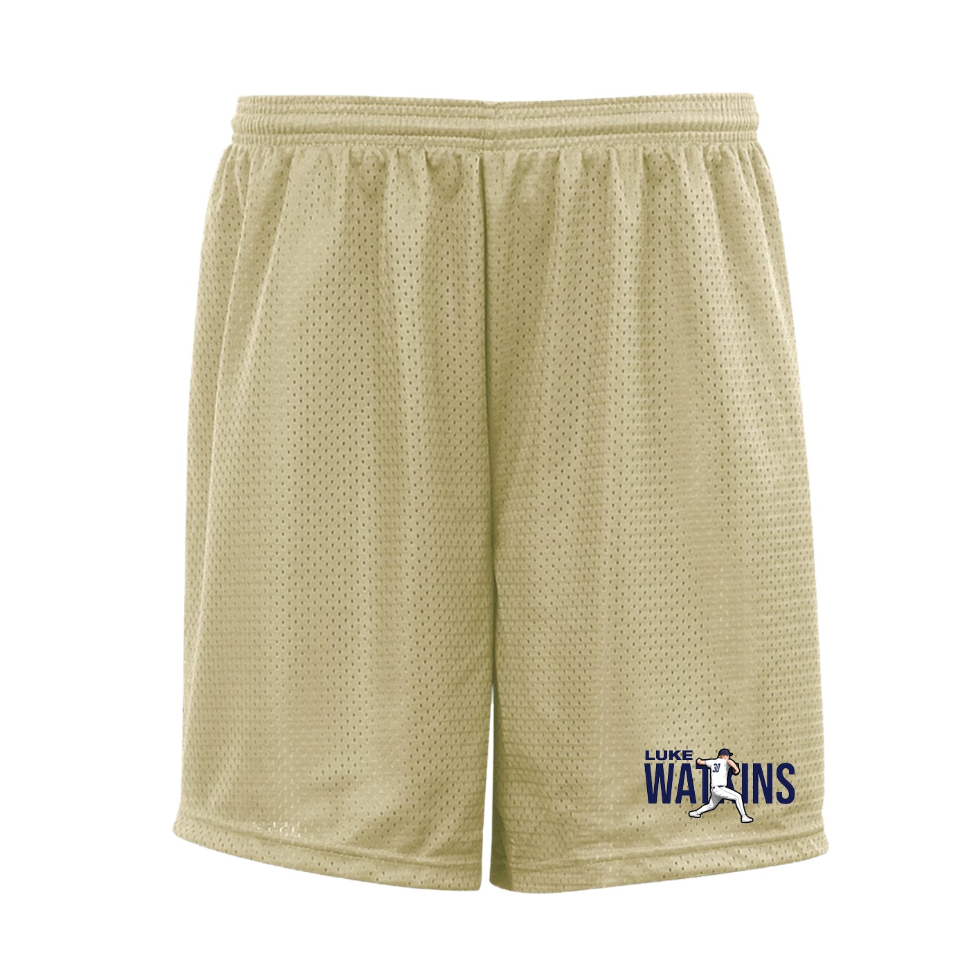 Shorts — Player Name in Vegas Gold