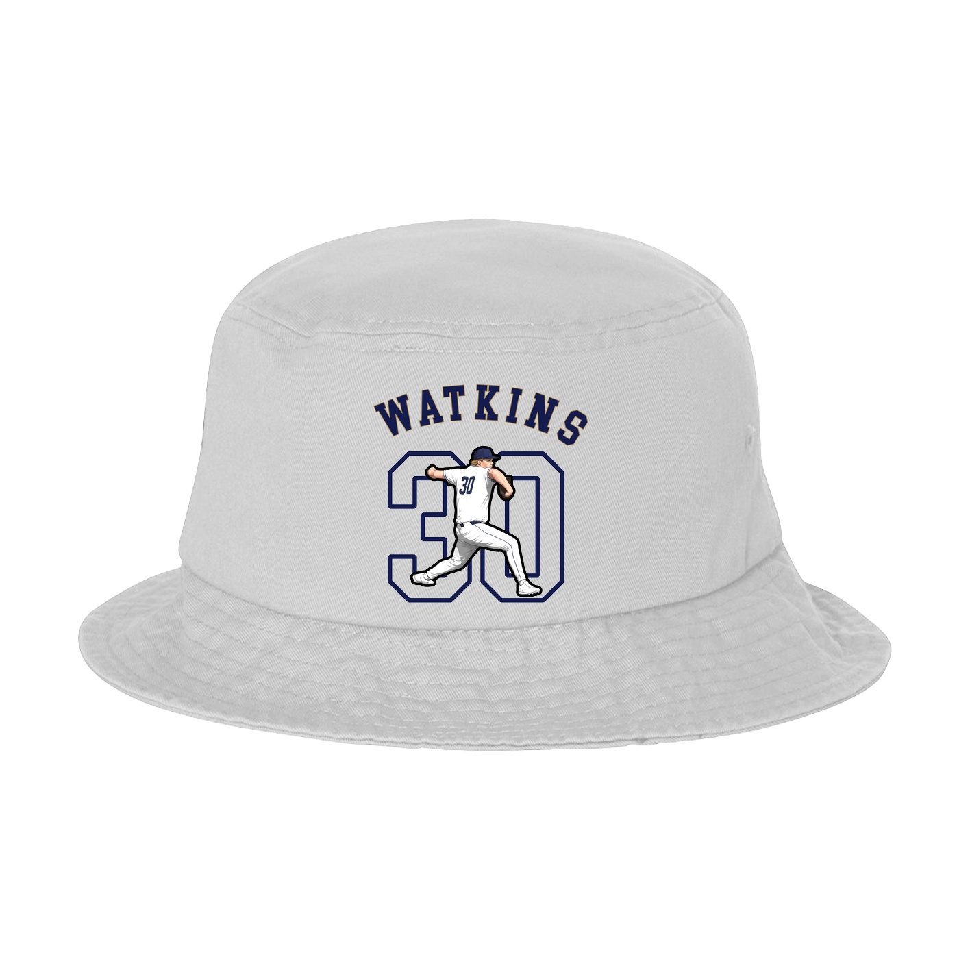 Bucket Cap — Shirsey Arch in White