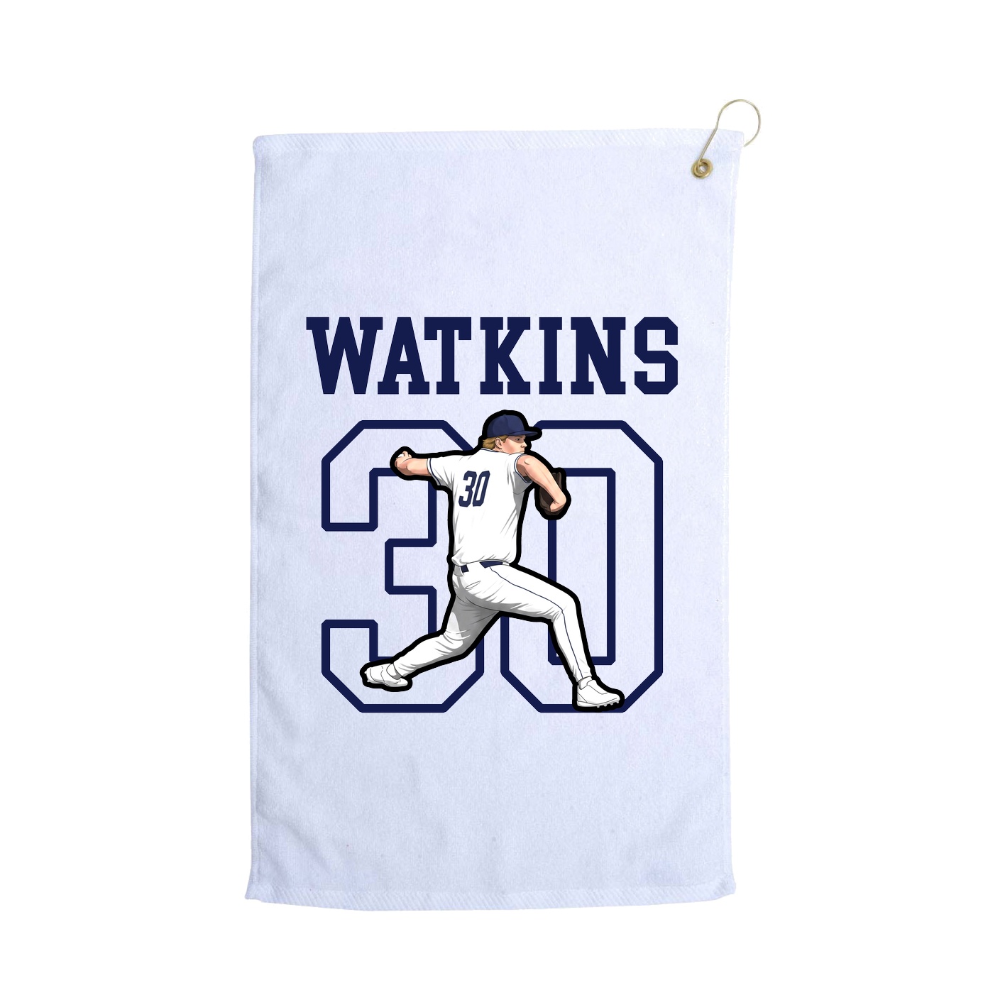 Golf Towel — Shirsey in White