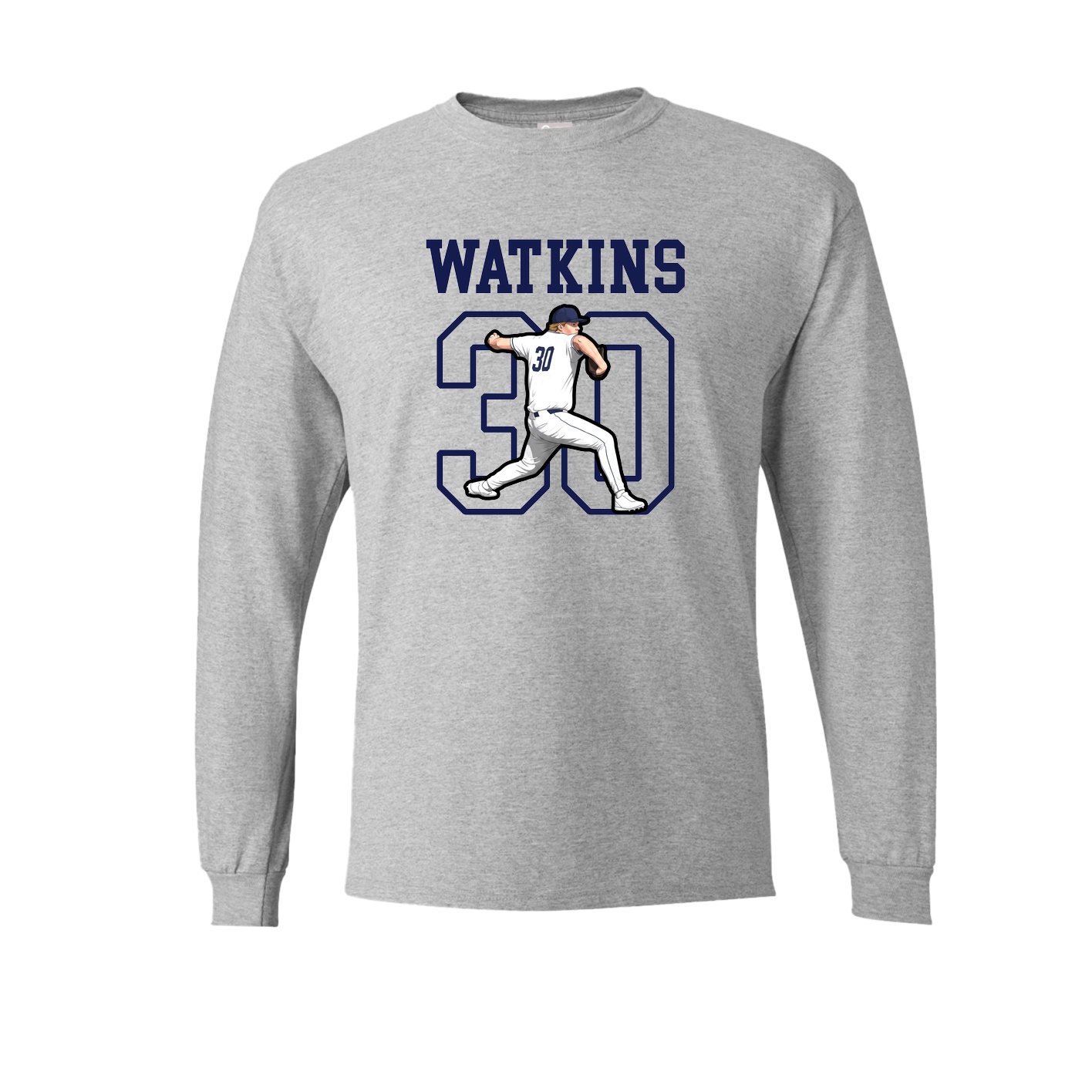 Long Sleeve Tee — Shirsey in Grey