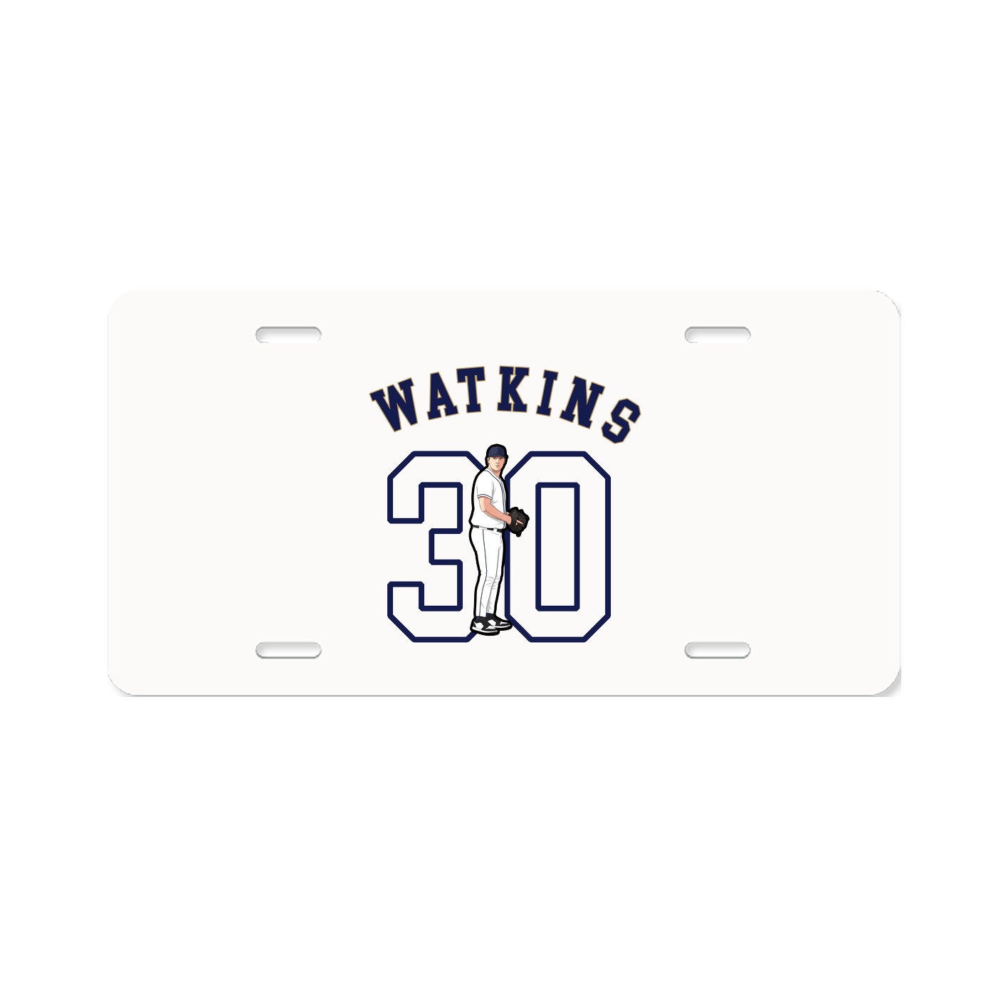 License Plate — Shirsey Arch in Classic