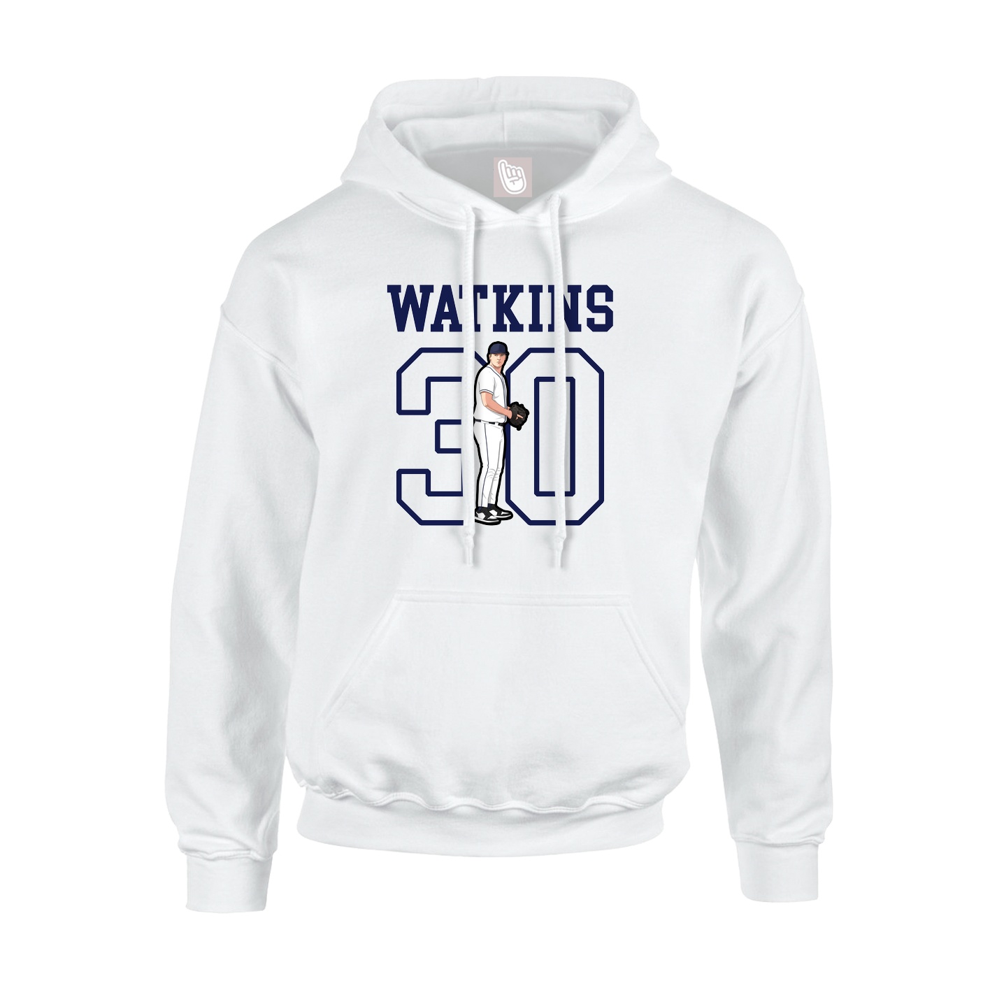 Youth Hoodie — Shirsey in White