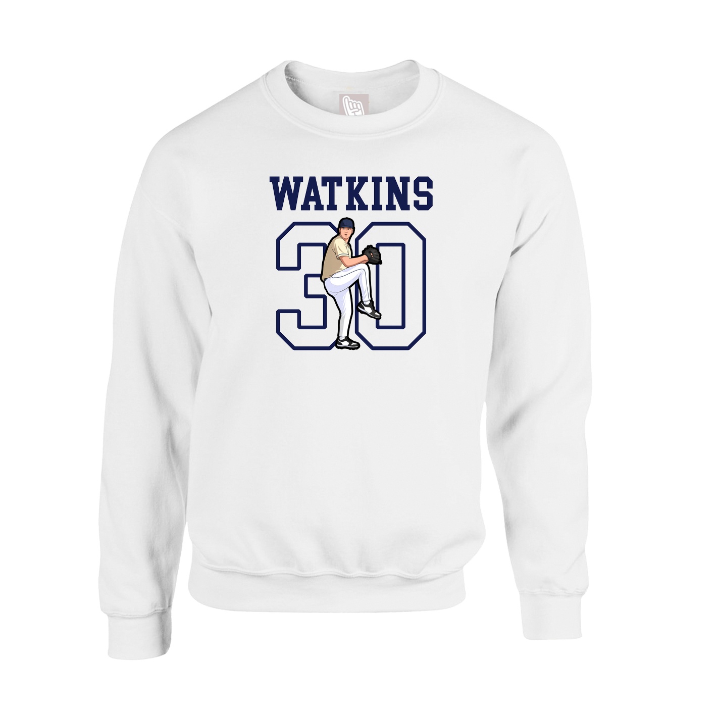 Fleece Crew — Shirsey in White