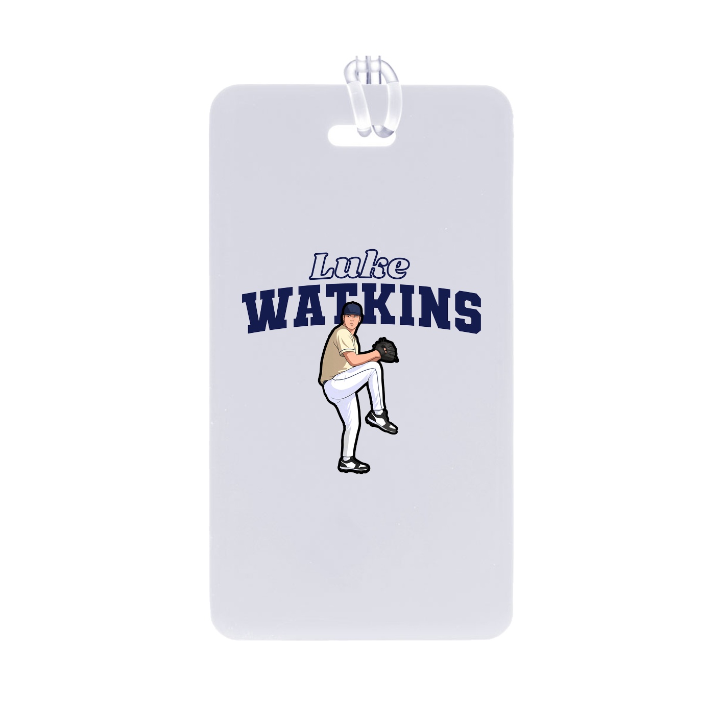 Bag Tag — Name Arch in Classic