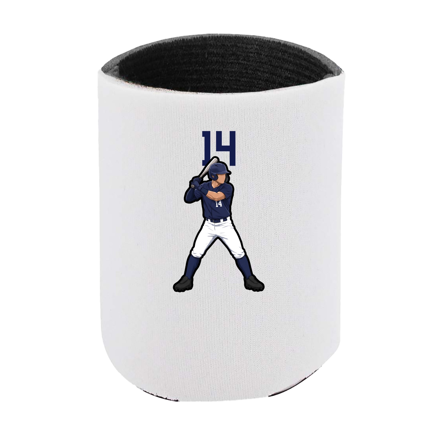 Can Holder — Number Top in White