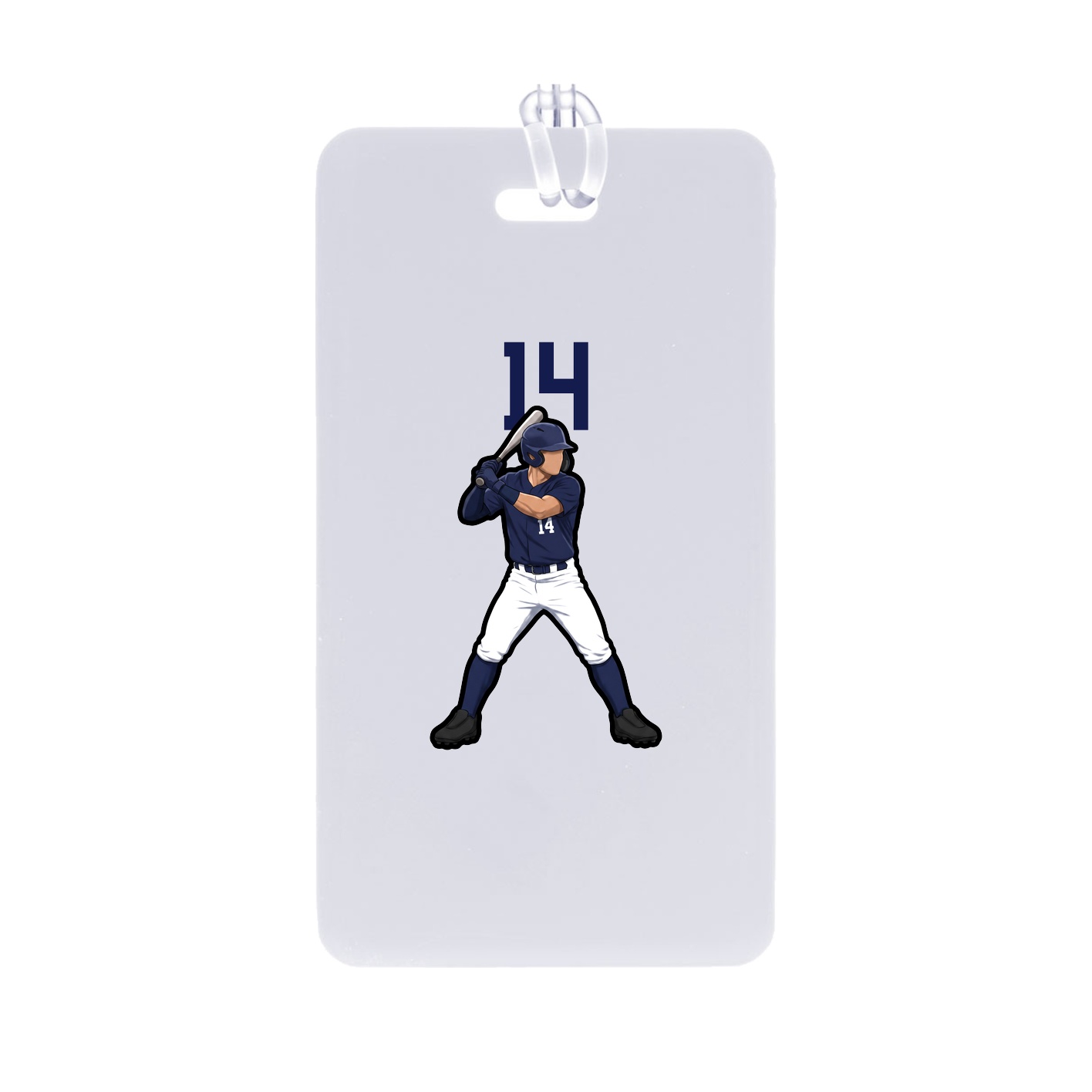 Bag Tag — Number Top in Classic