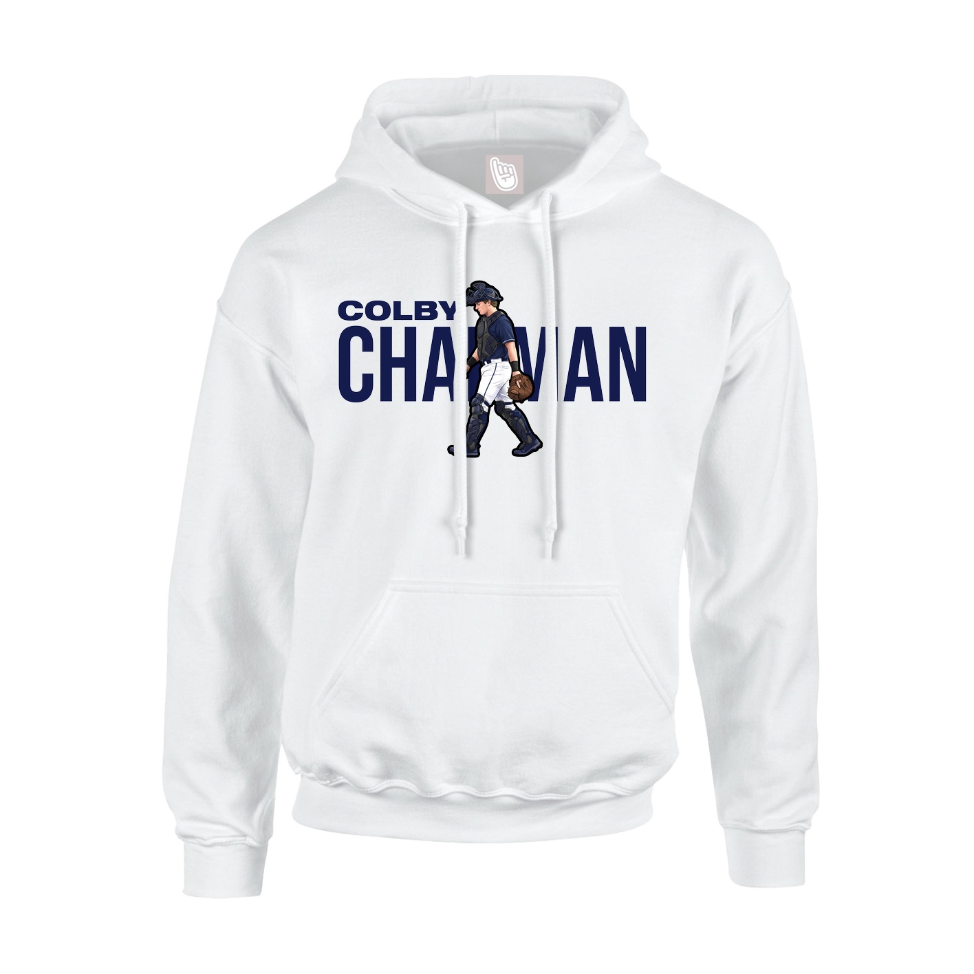 Hoodie — Player Name in White
