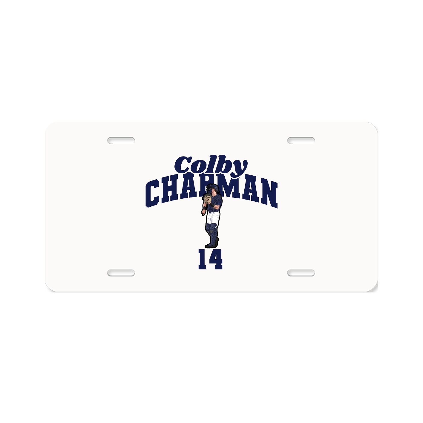 License Plate — Signature Arch in Classic