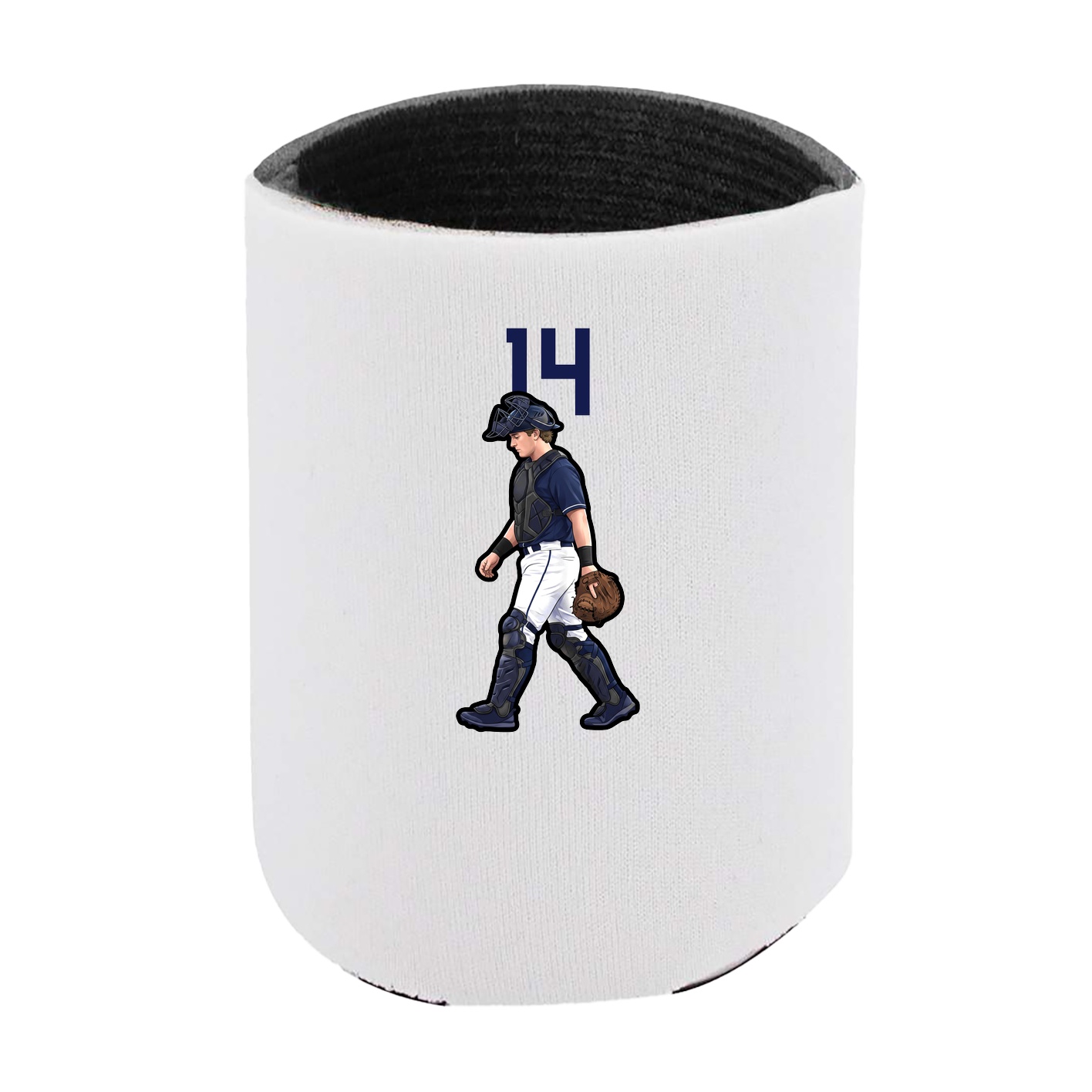 Can Holder — Number Top in White