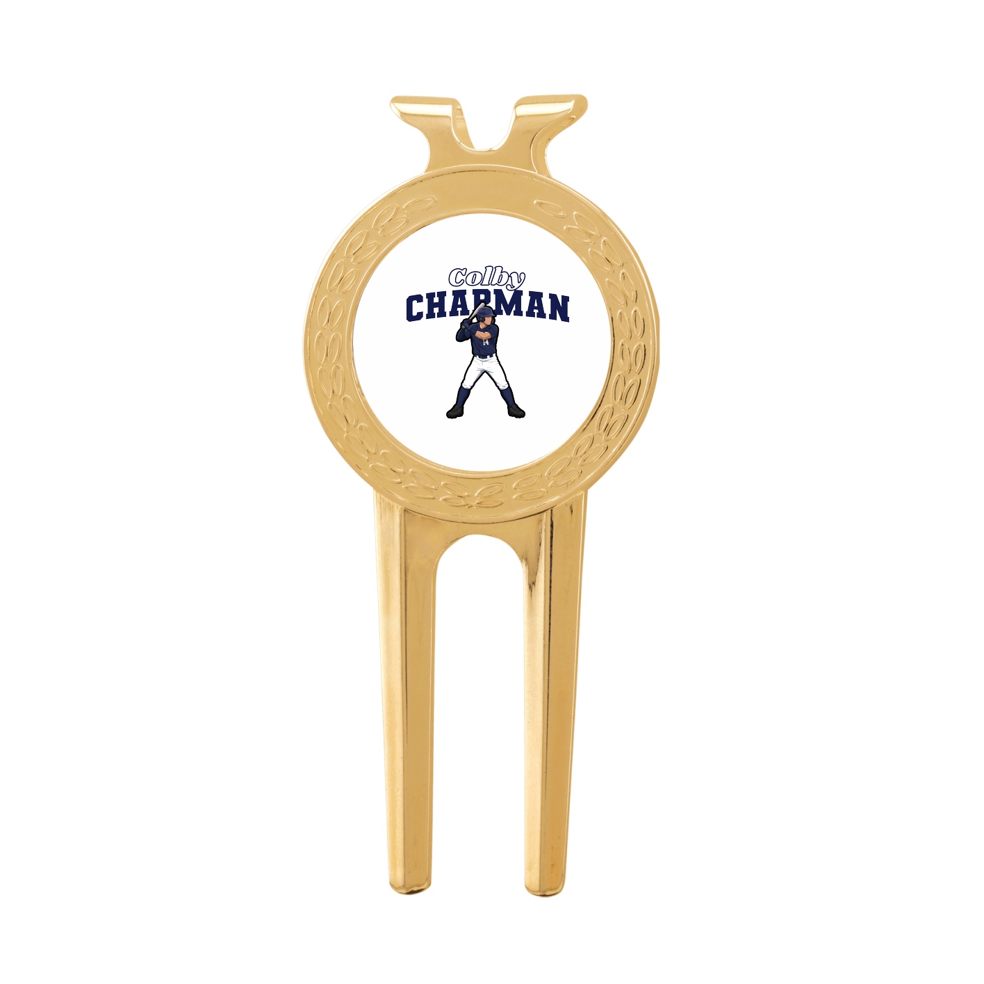 Divot Tool with Ball Marker — Name Arch in Classic
