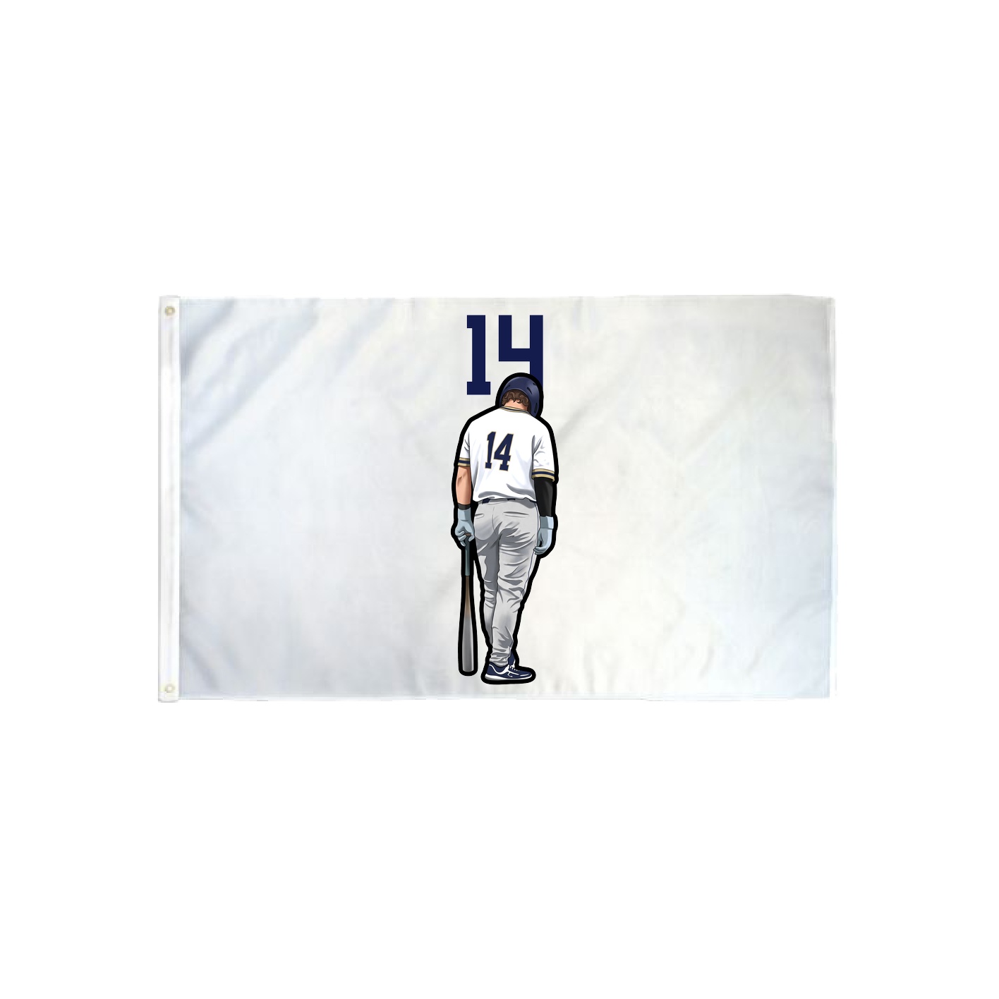 3x5 Flag — Number Top in Classic
