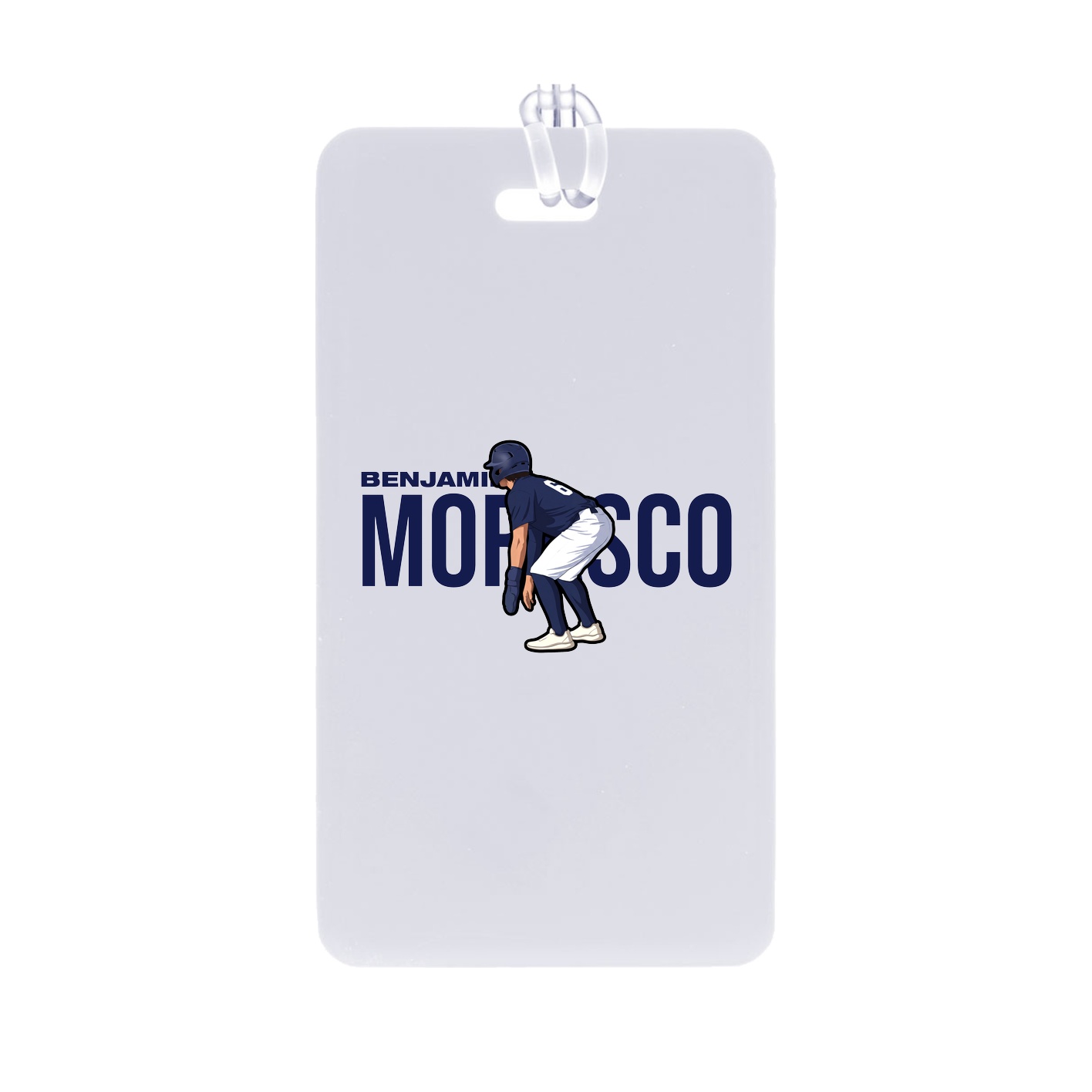 Bag Tag — Player Name in Classic