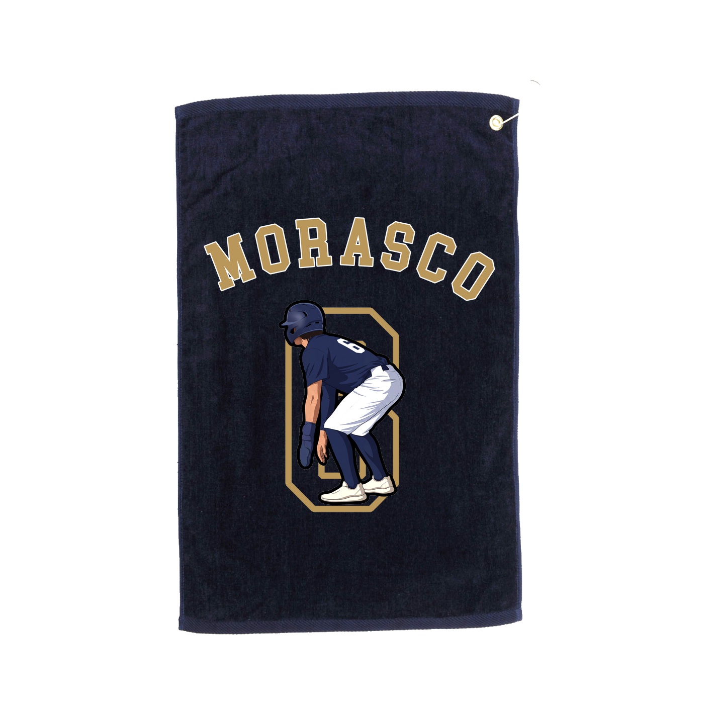 Golf Towel — Shirsey Arch in Navy