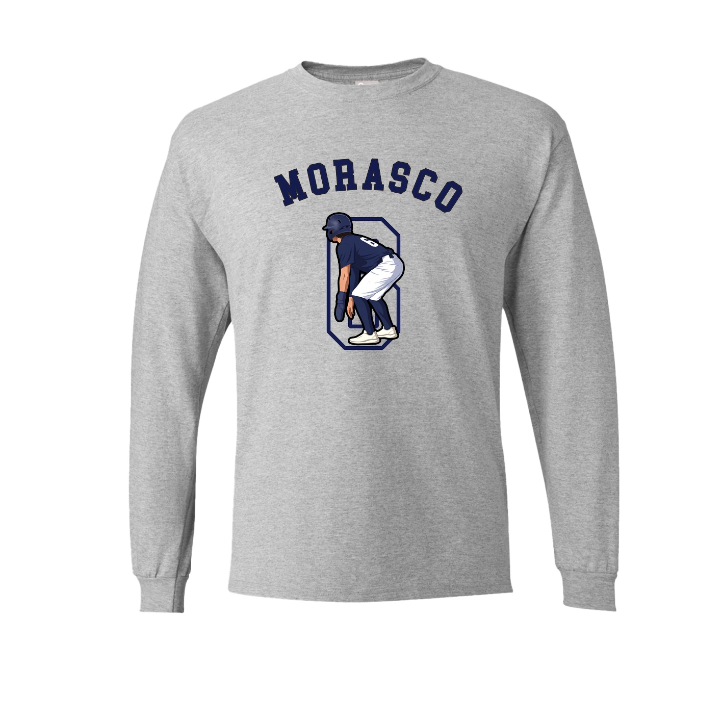 Long Sleeve Tee — Shirsey Arch in Grey
