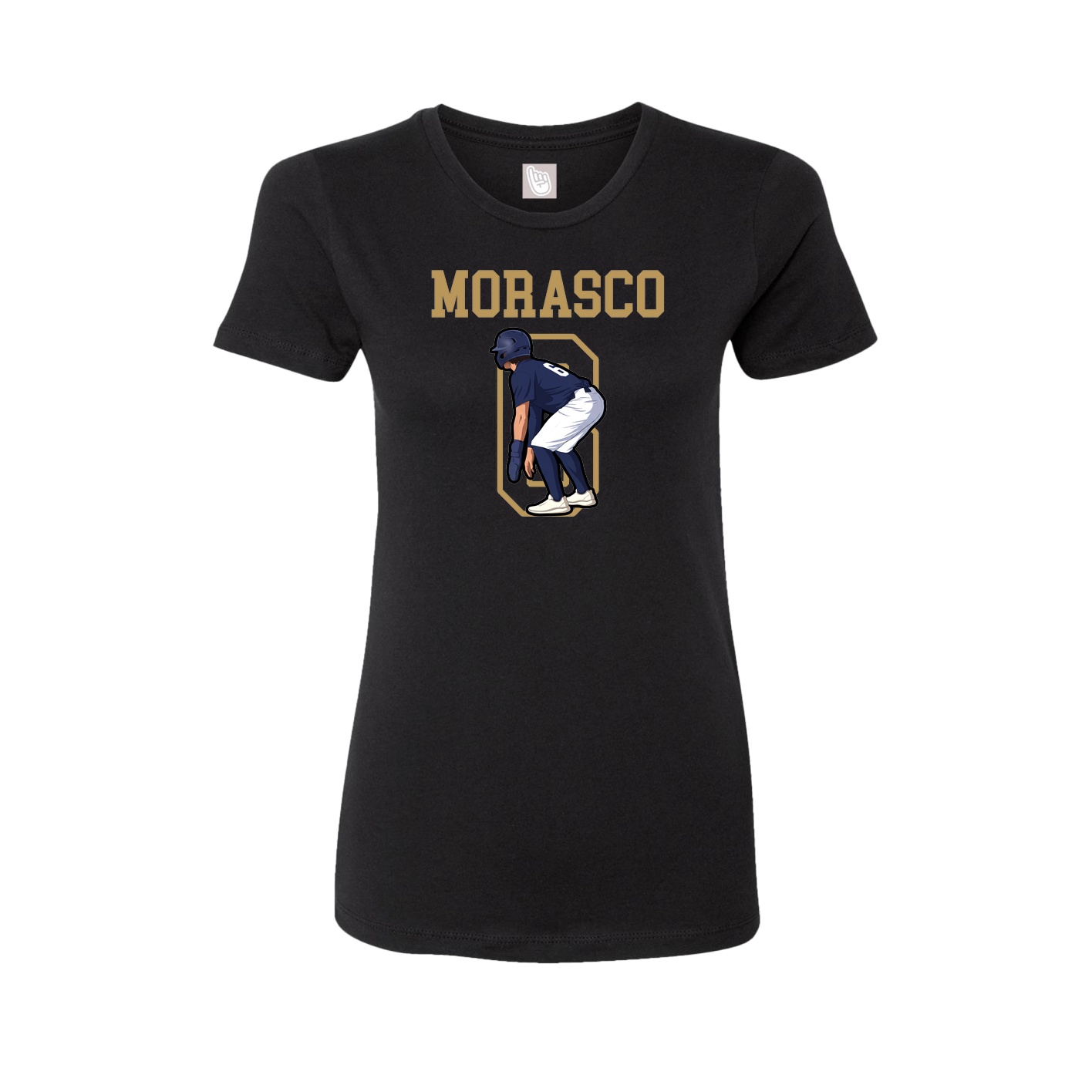 Fitted Women's Tee — Shirsey in Black