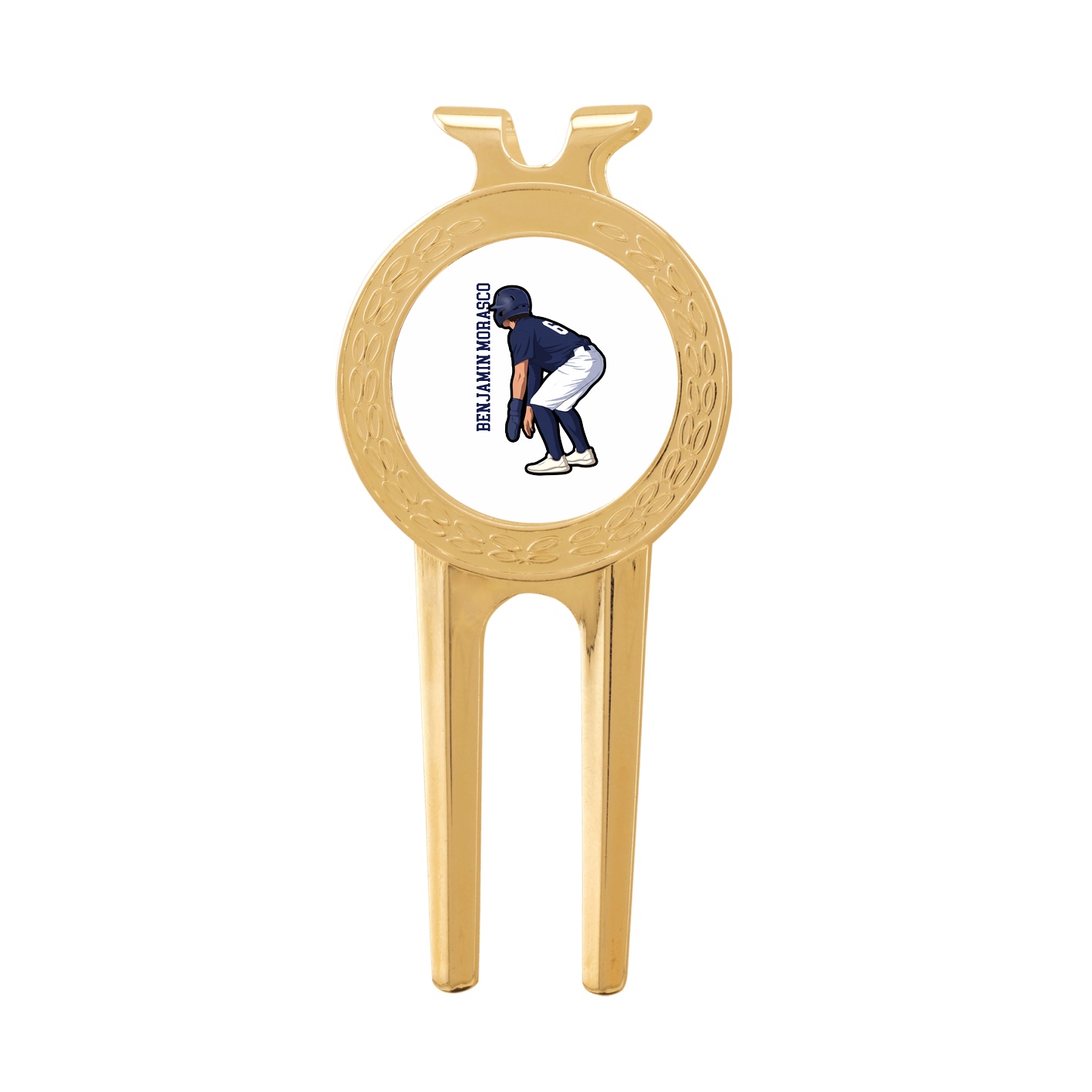 Divot Tool with Ball Marker — Name Vertical in Classic