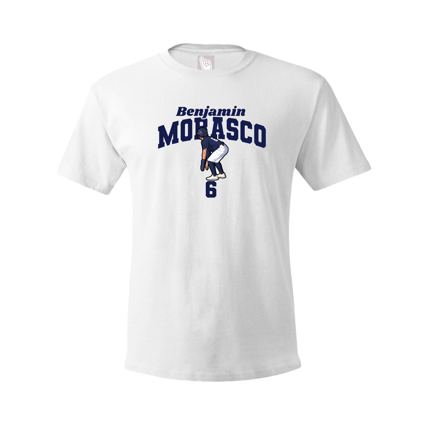 Youth Tee — Signature Arch in White