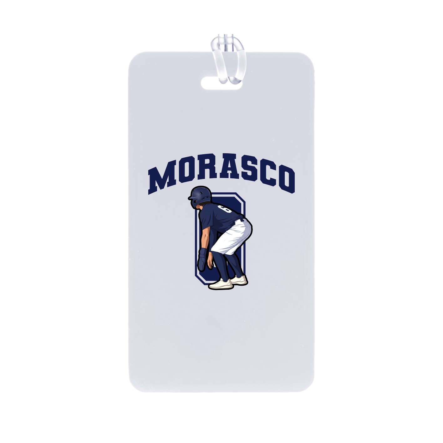 Bag Tag — Number in Classic