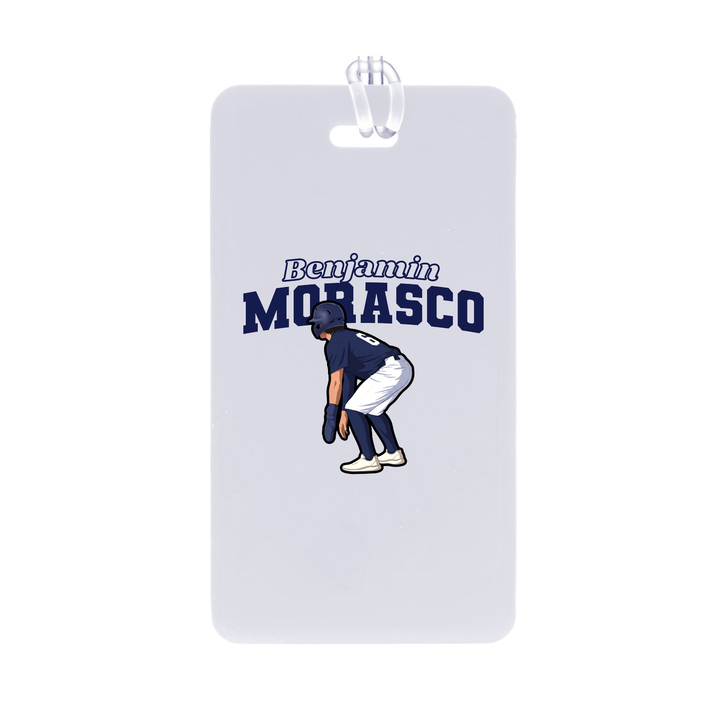 Bag Tag — Name Arch in Classic