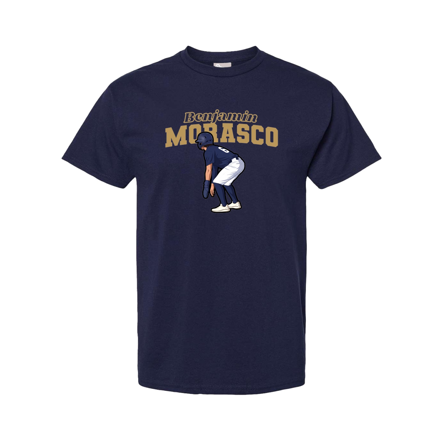 Tee — Name Arch in Navy
