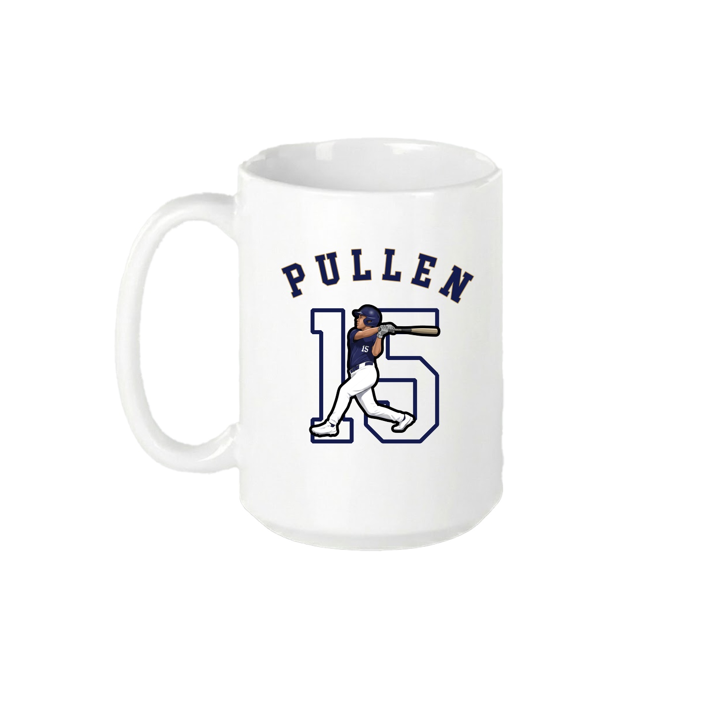 15oz Coffee Mug — Shirsey Arch in White