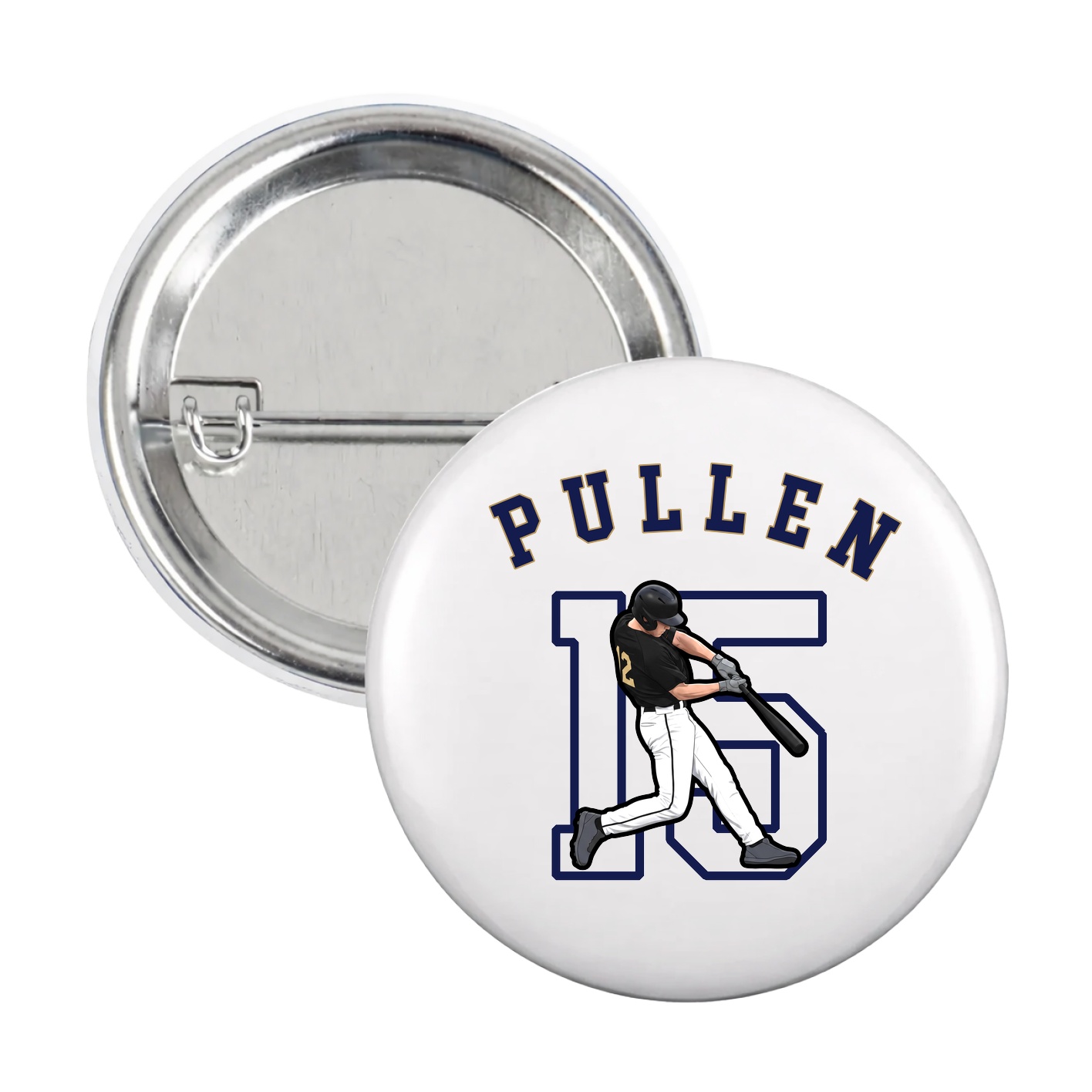 Game Day Button — Shirsey Arch in White