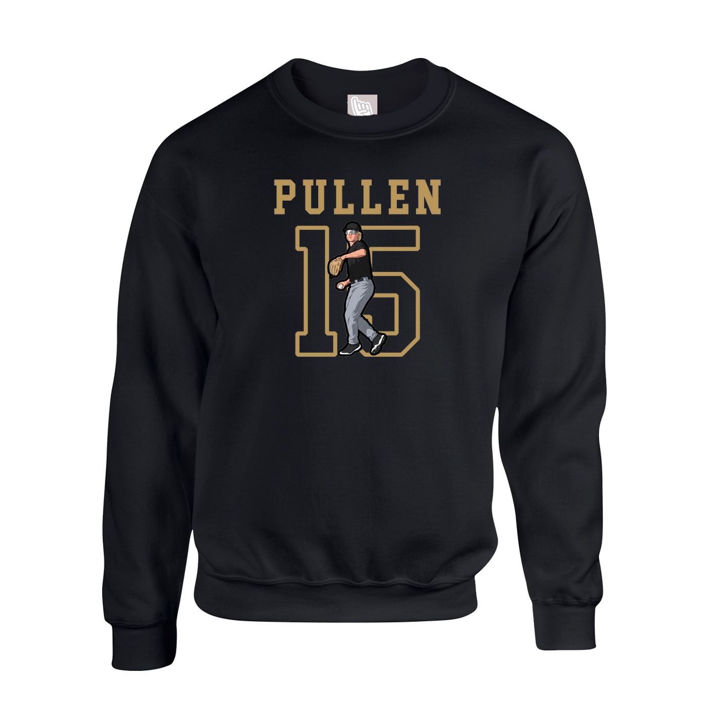 Fleece Crew — Shirsey in Black
