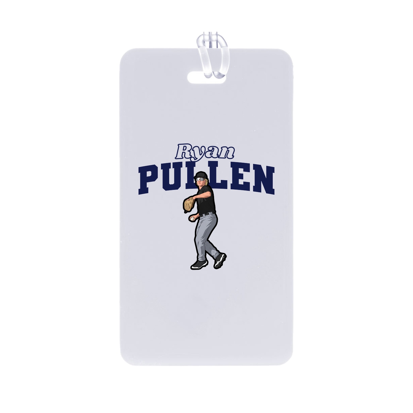 Bag Tag — Name Arch in Classic